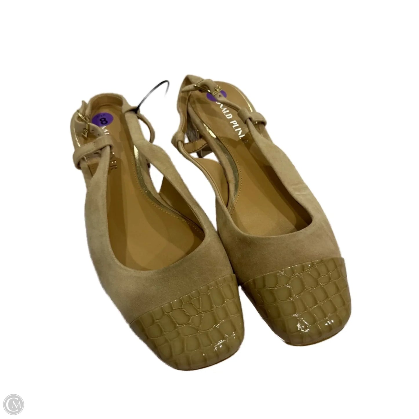 Shoes Heels Block By Donald Pliner In Tan, Size: 8