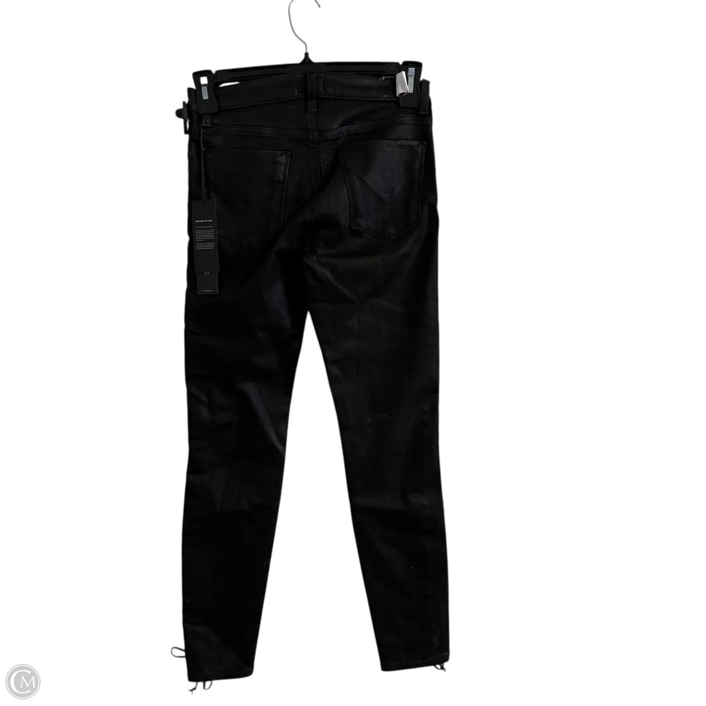 Jeans Skinny By Hudson In Black, Size: 4