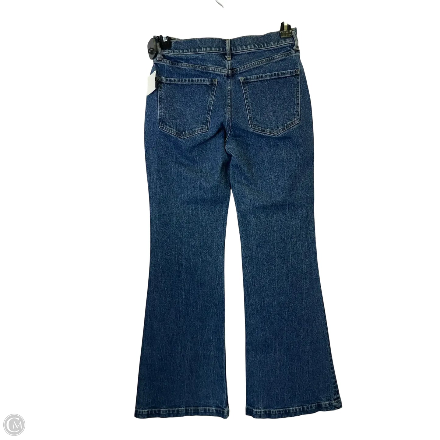 Jeans Flared By Express In Blue Denim, Size: 6