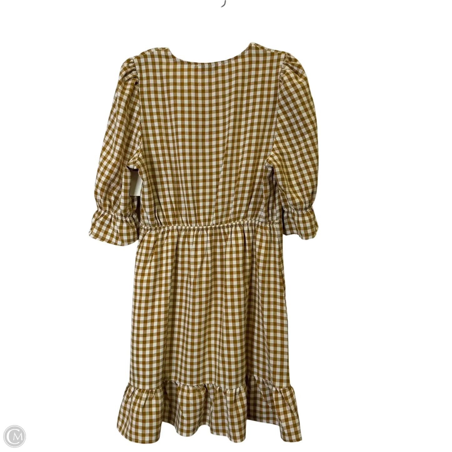 Dress Casual Short By Petal & Pup In Brown, Size: 10