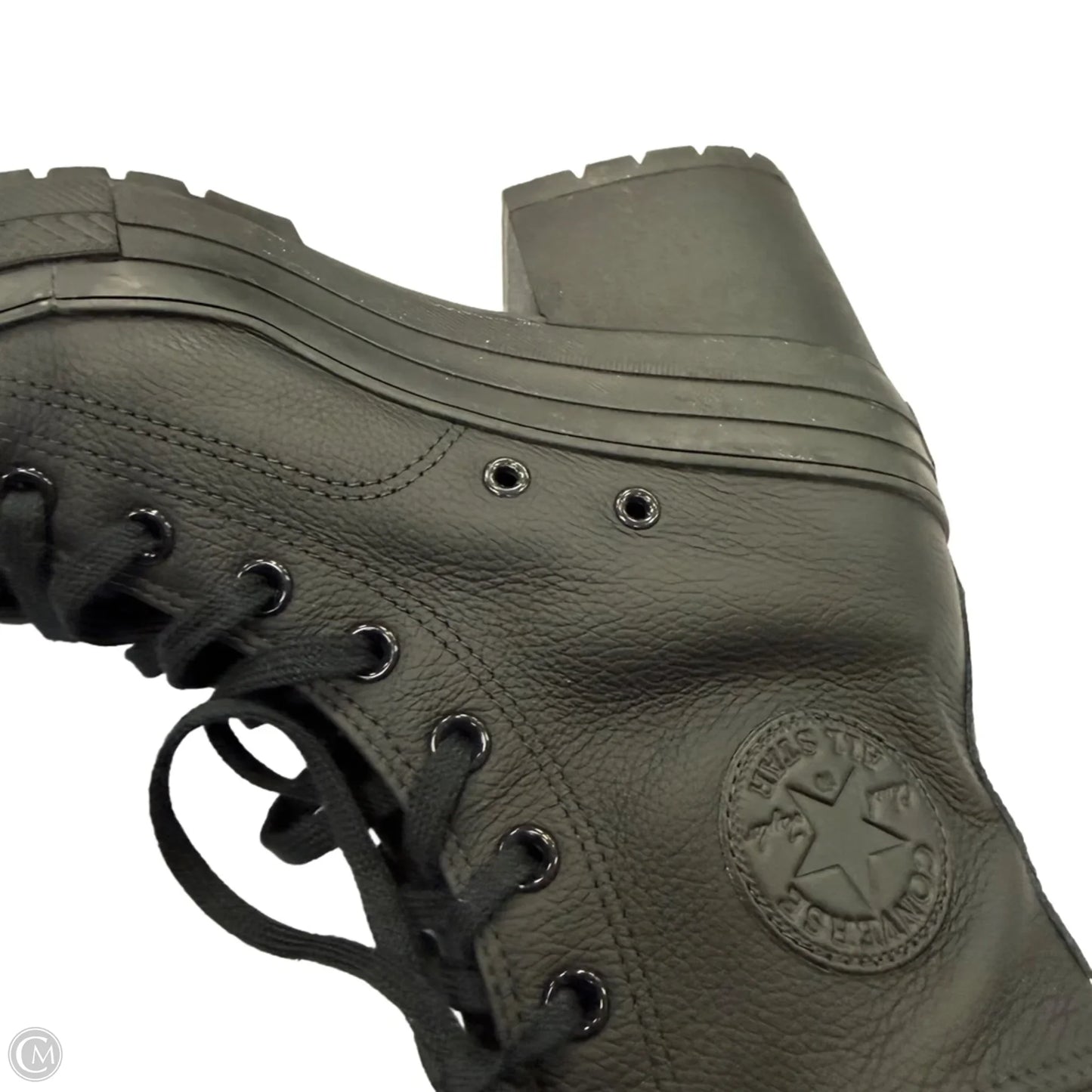 Shoes Heels Block By Converse In Black, Size: 10.5