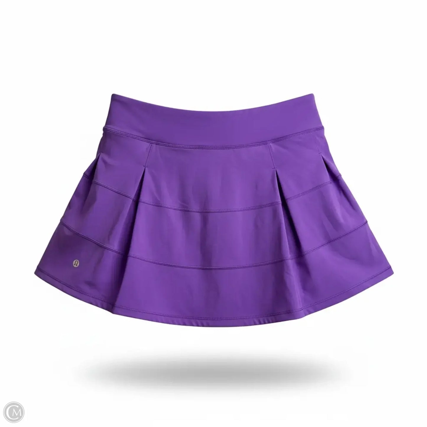 Athletic Skort By Lululemon In Purple, Size: 16
