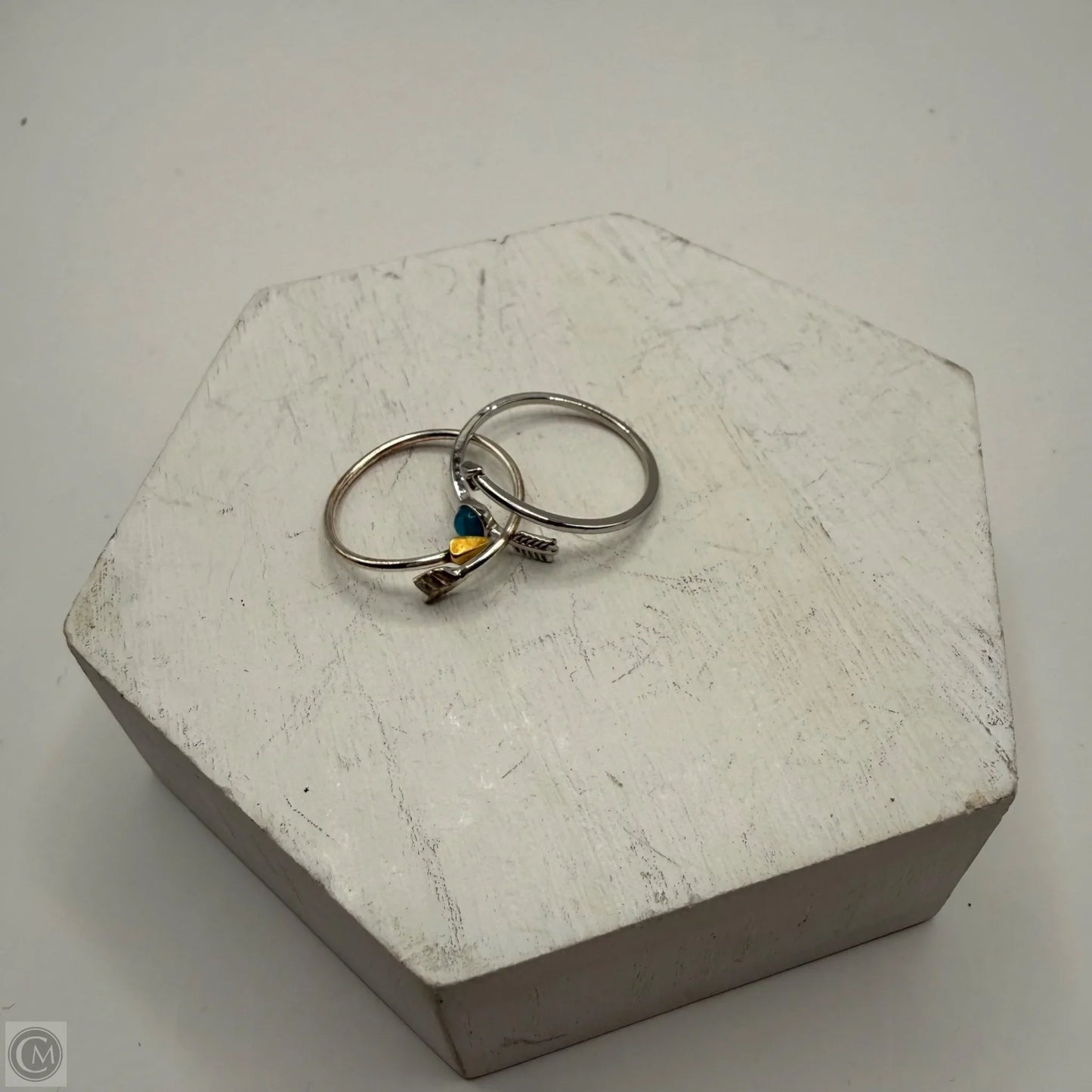 Ring Stackable By Puravida, Size: 02 Piece Set