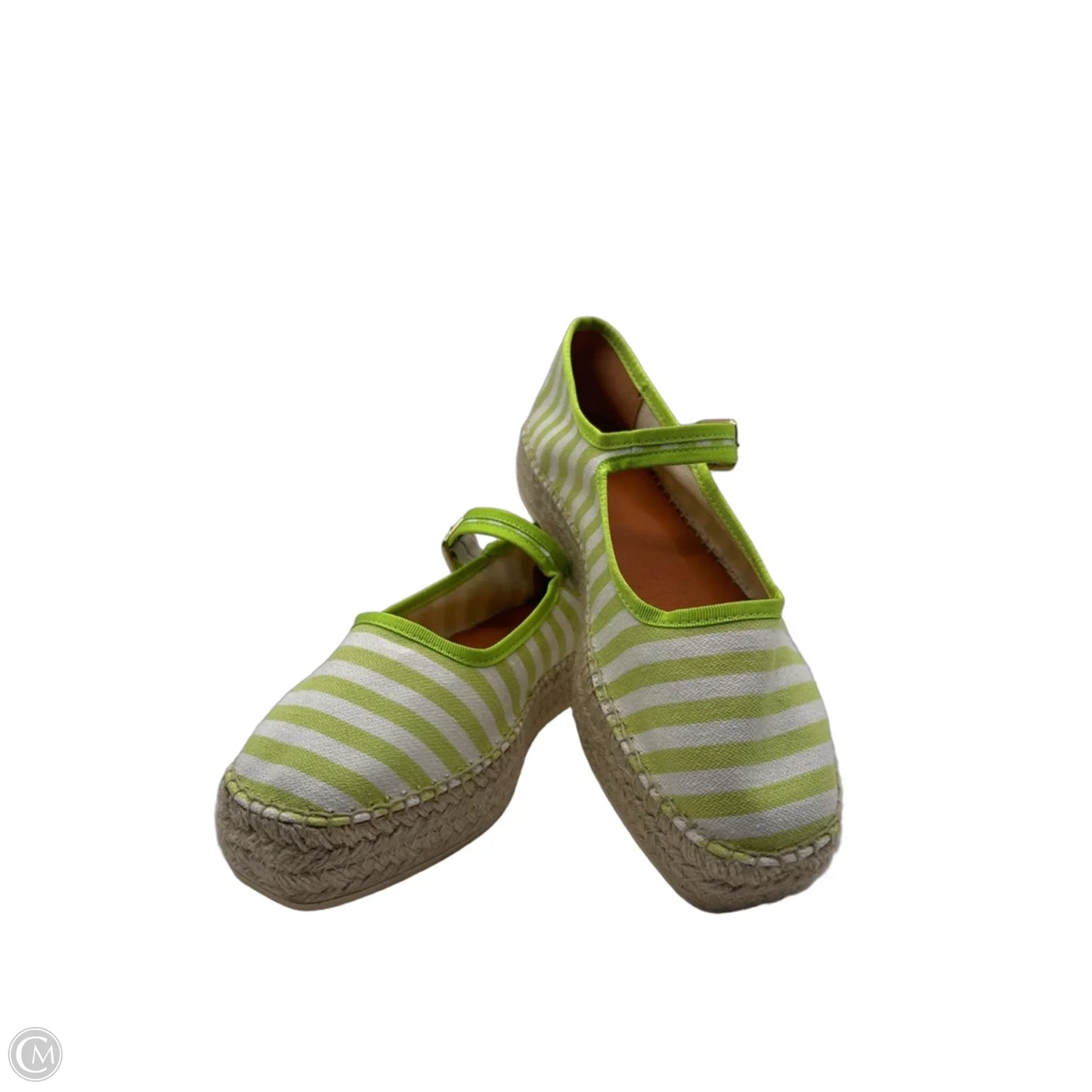 Shoes Flats By Maeve In Green, Size: 9