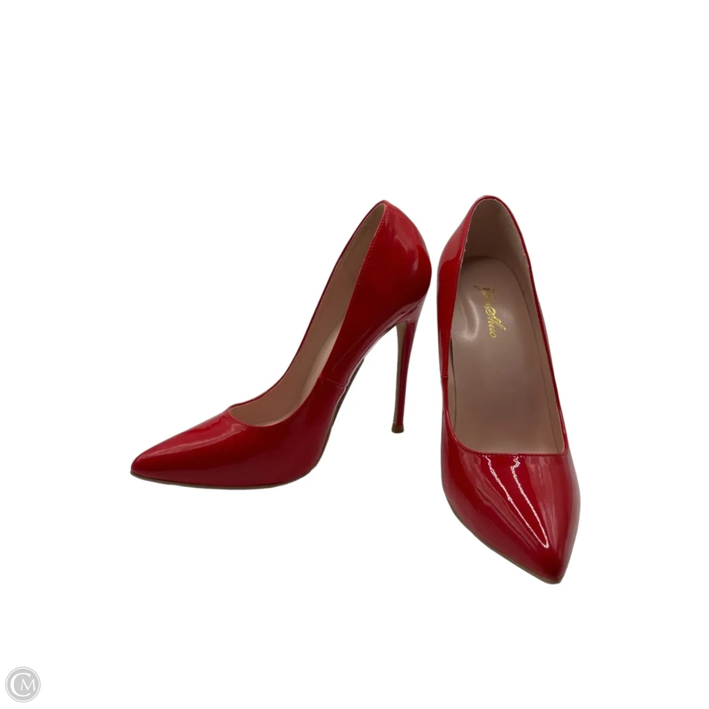 Shoes Heels Stiletto By Clothes Mentor In Red, Size: 8