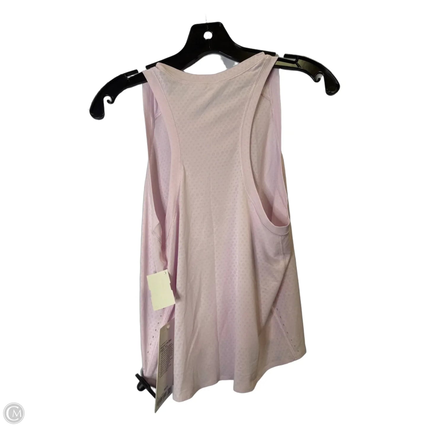 Athletic Tank Top By Lululemon In Pink, Size: 6