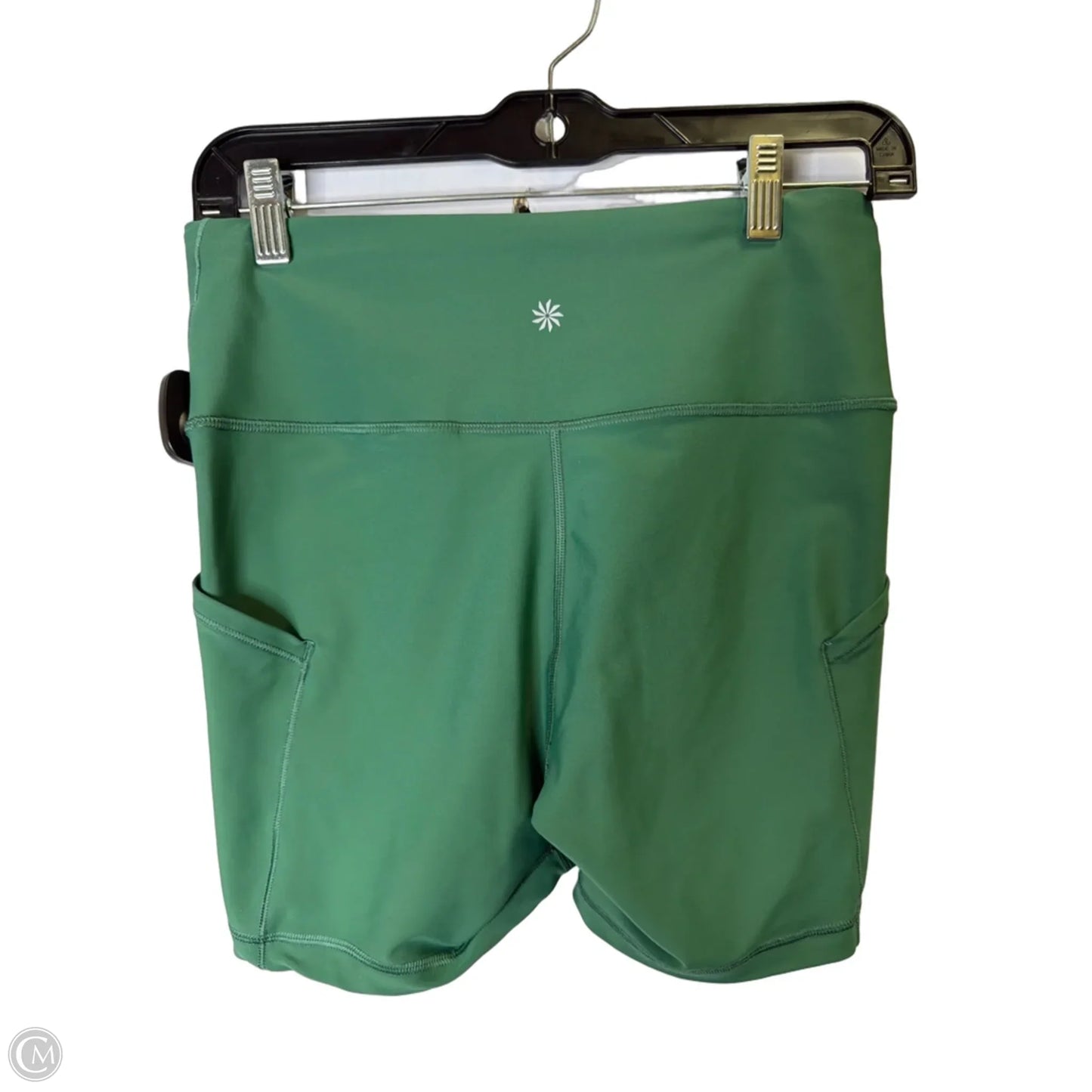 Athletic Shorts By Athleta In Green, Size: M