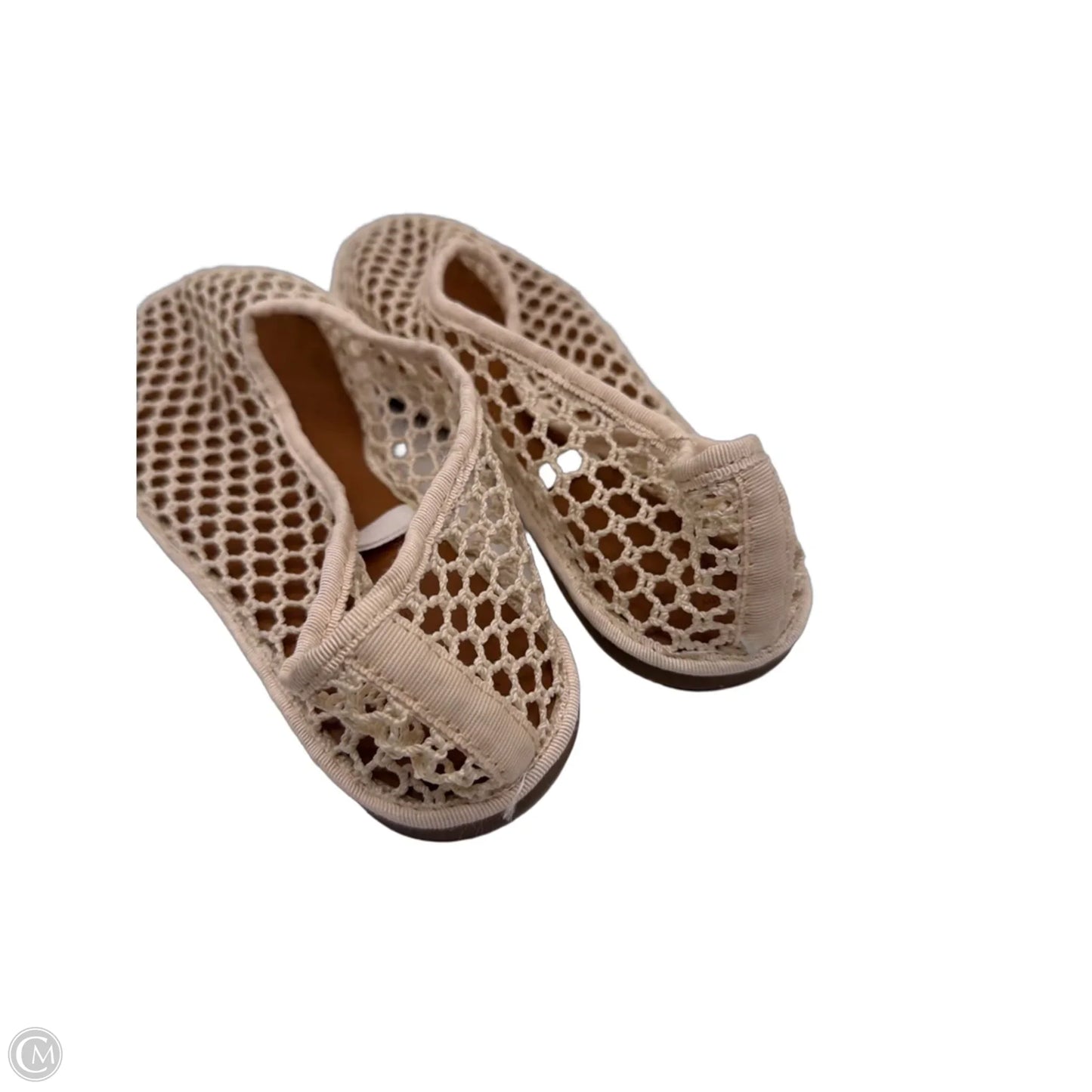 Shoes Flats By Universal Thread In Cream, Size: 7.5