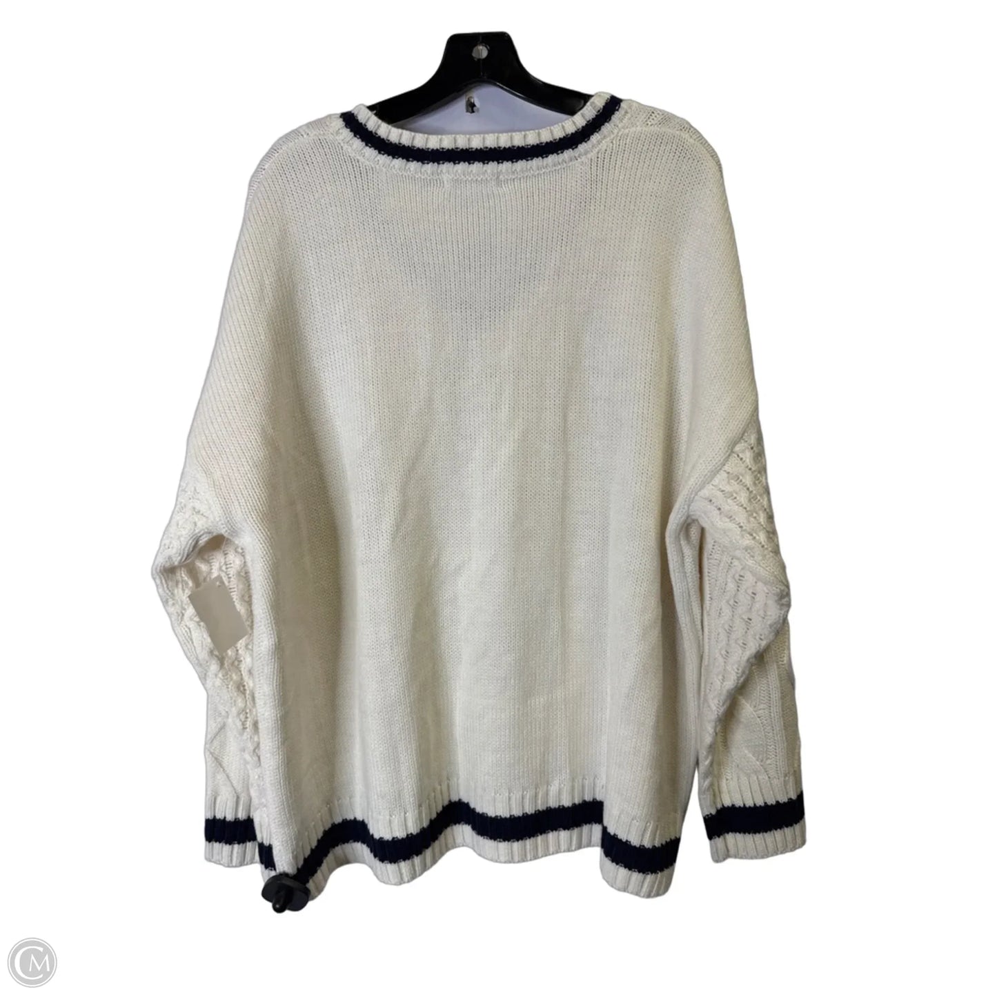 Sweater By Fashion Nova In Cream, Size: 2x