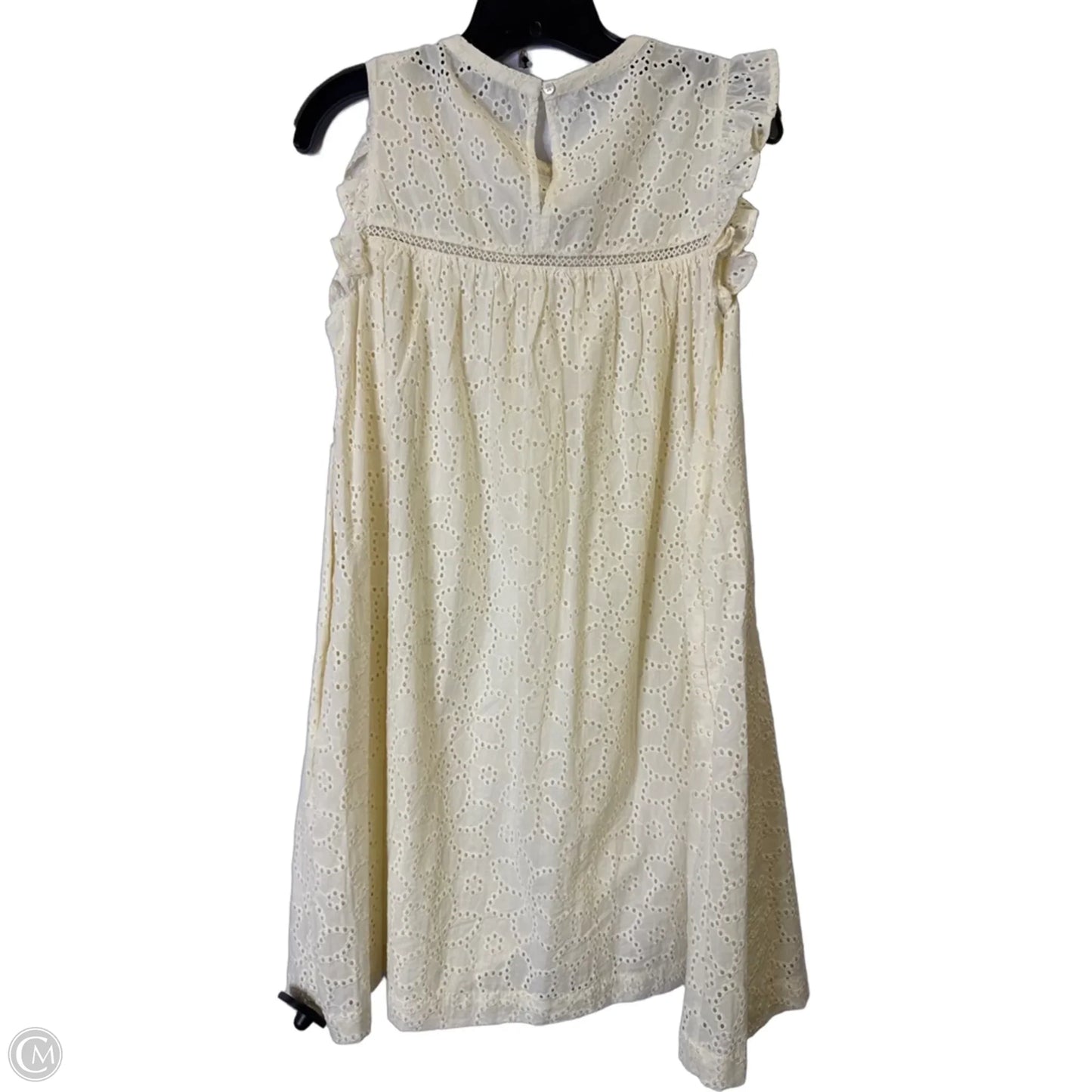 Dress Casual Short By Madewell In Cream, Size: M
