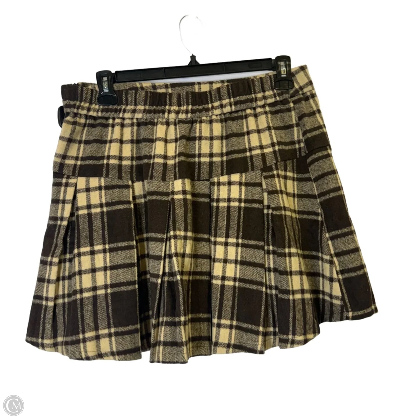 Skirt Mini & Short By Kate Kasin In Brown, Size: Xl