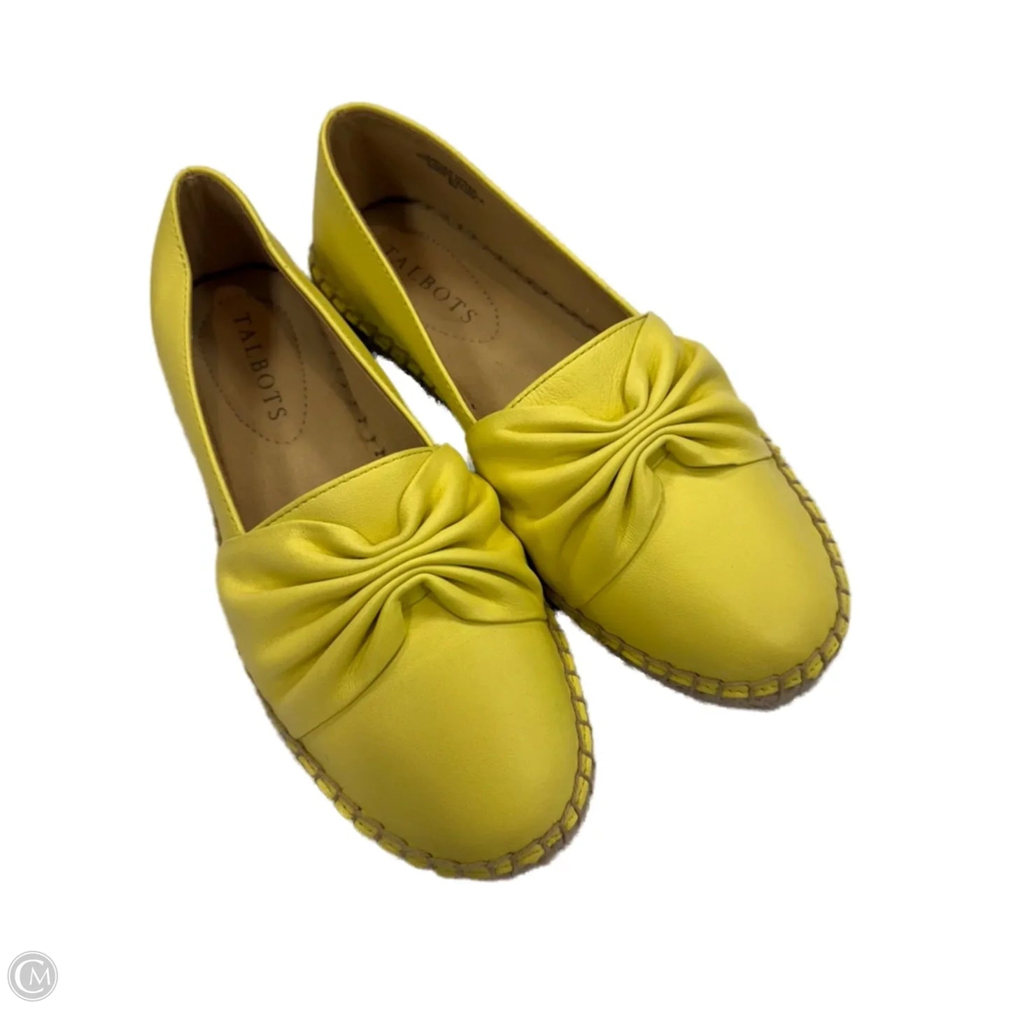 Shoes Flats By Talbots In Yellow, Size: 5