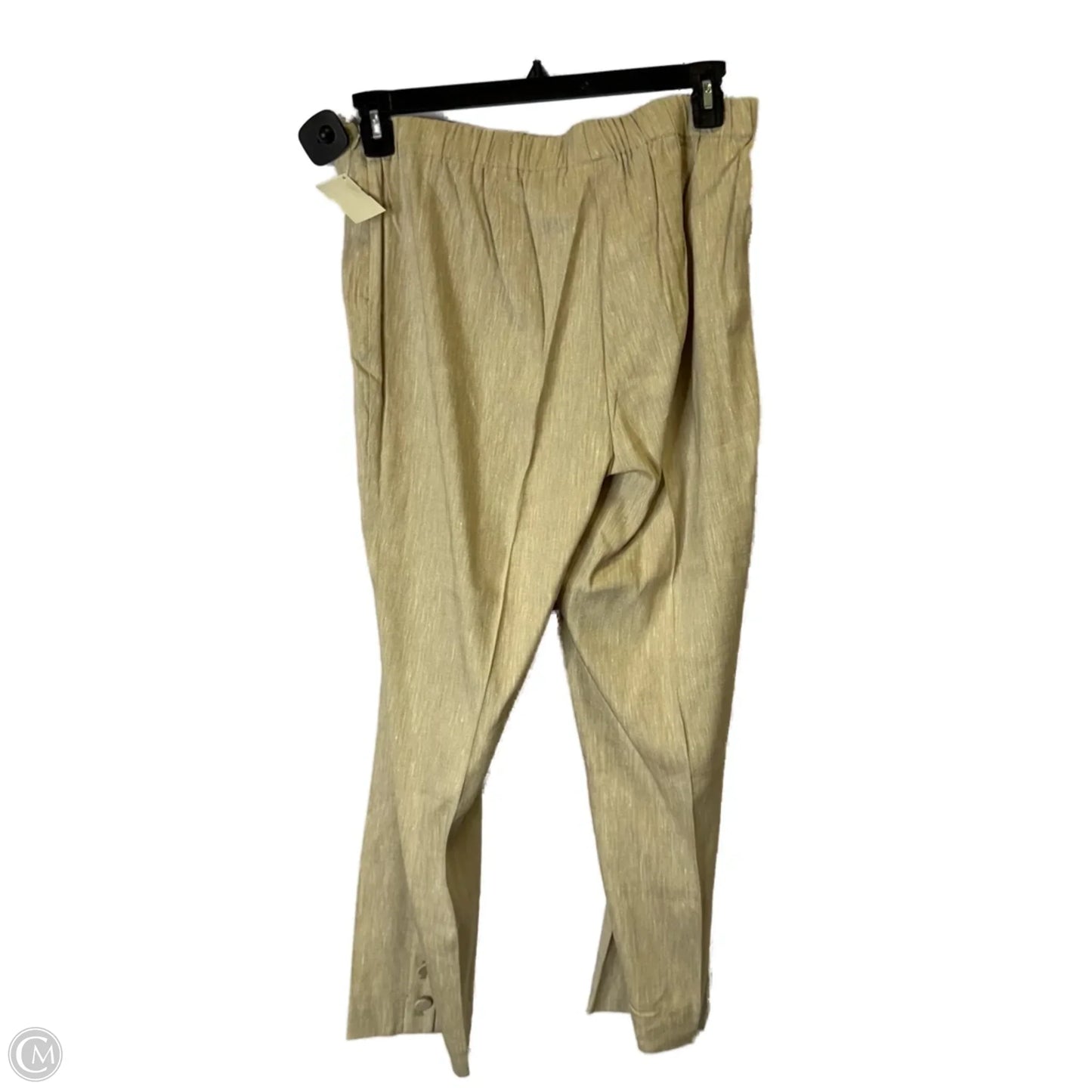 Pants Linen By J. Jill In Tan, Size: M