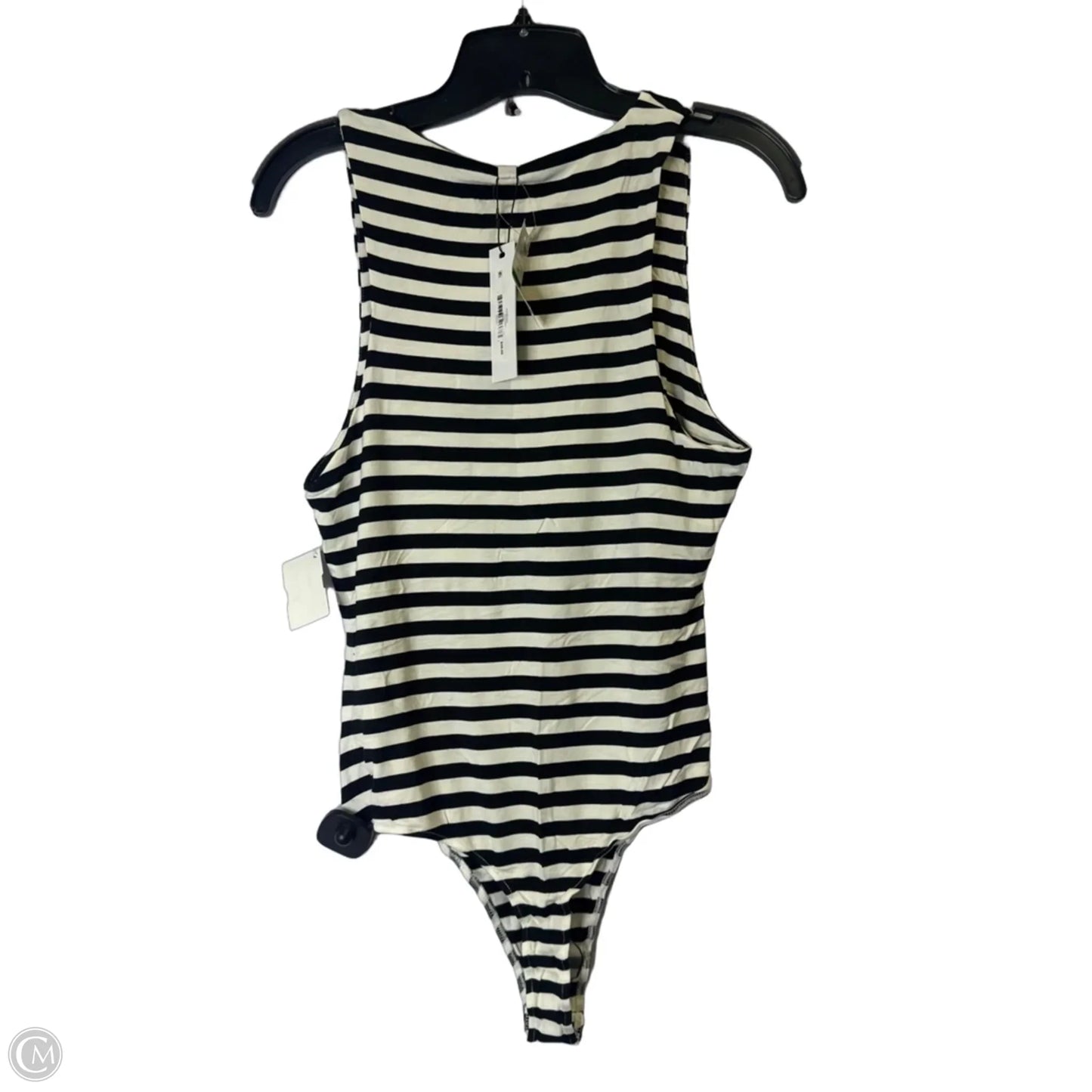 Bodysuit By Steve Madden In Striped Pattern, Size: L
