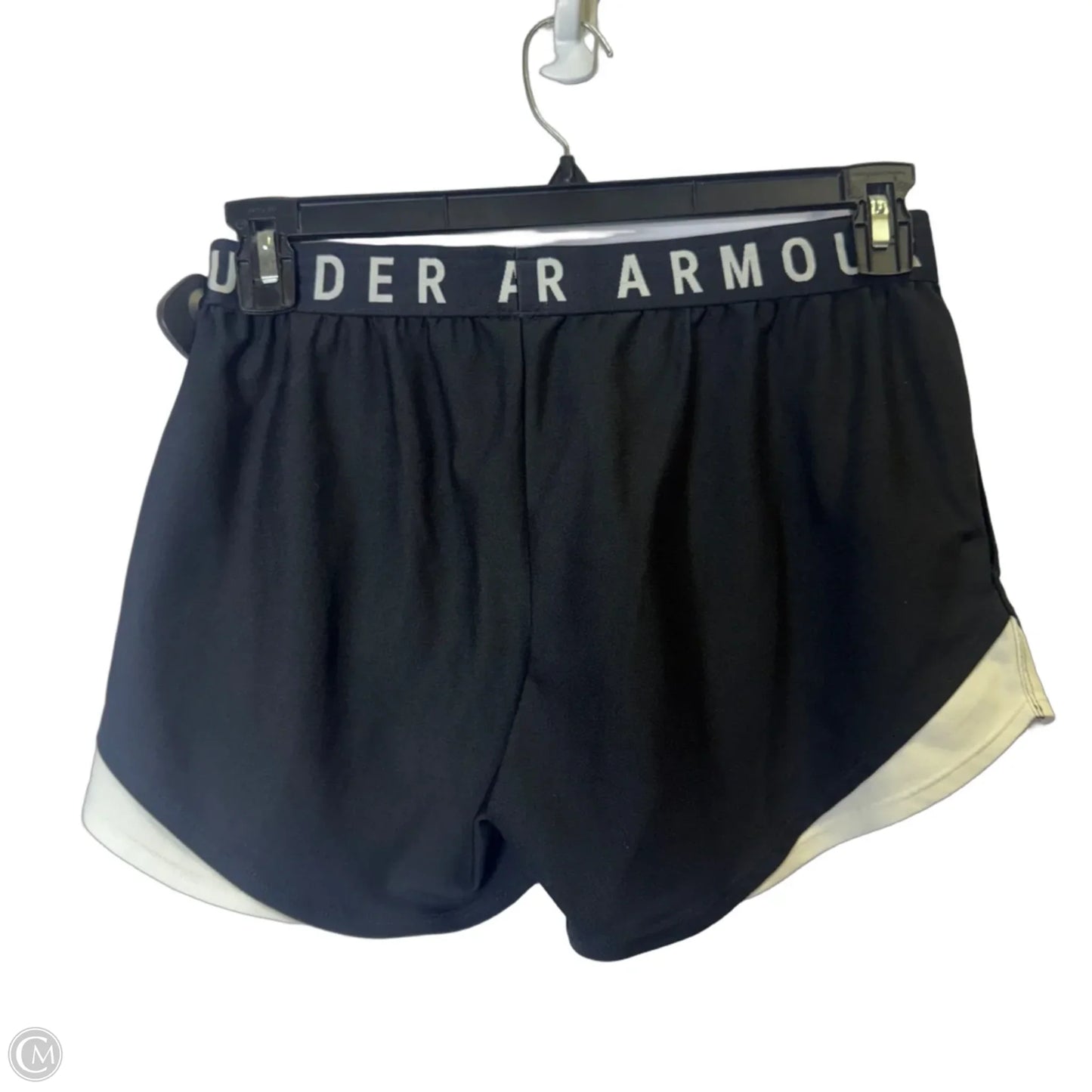 Athletic Shorts By Under Armour In Black, Size: M