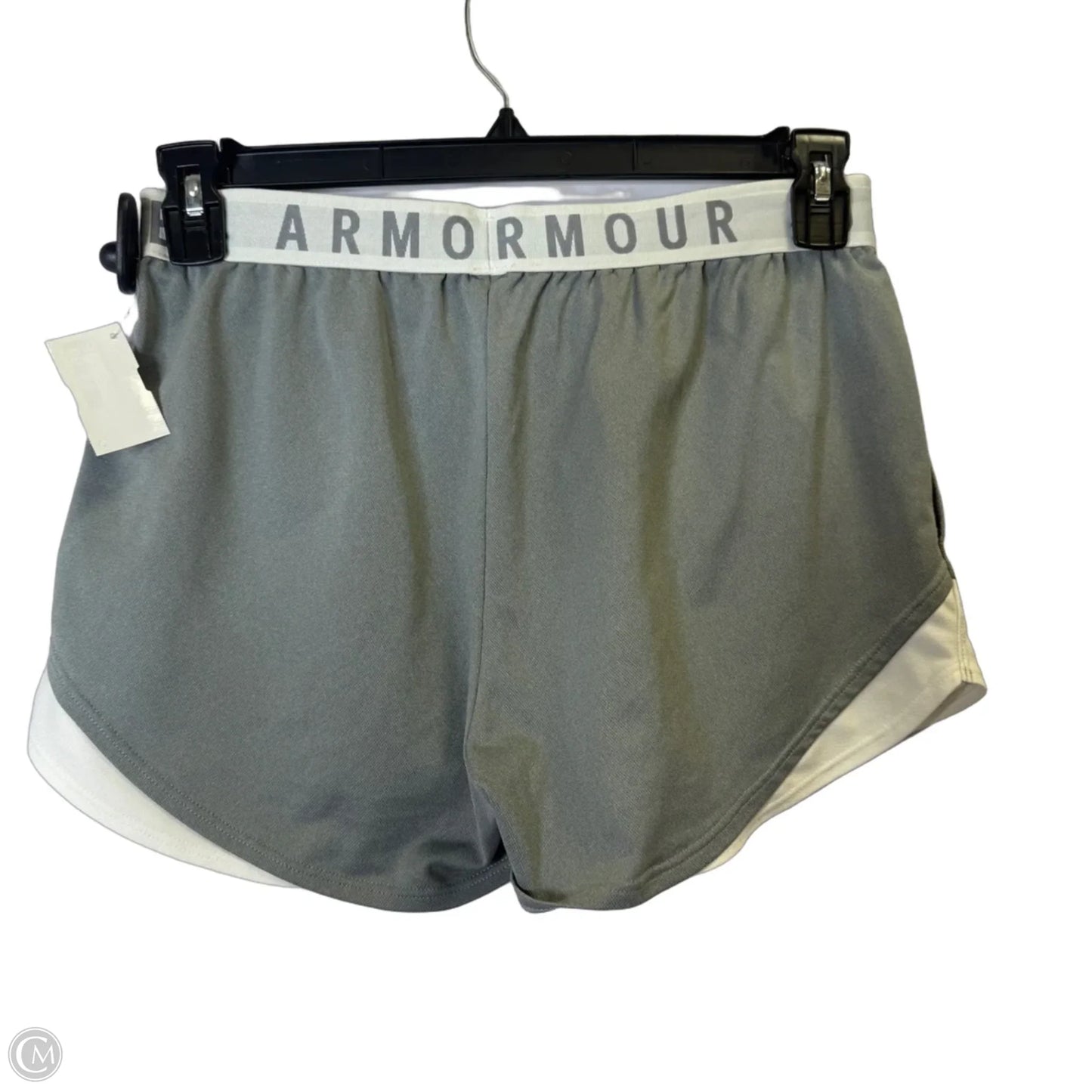 Athletic Shorts By Under Armour In Grey, Size: M