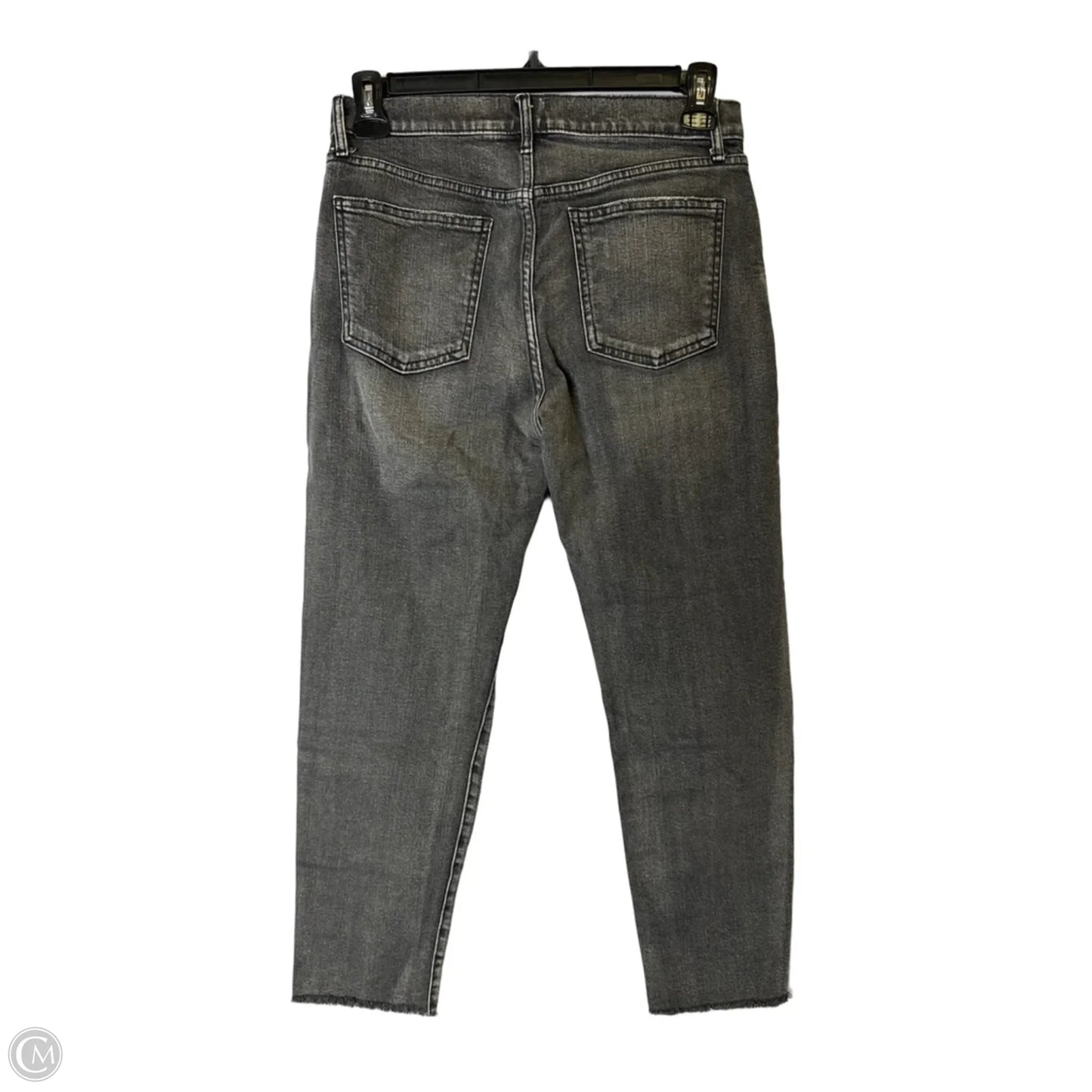 Jeans Straight By Gap In Black, Size: 8