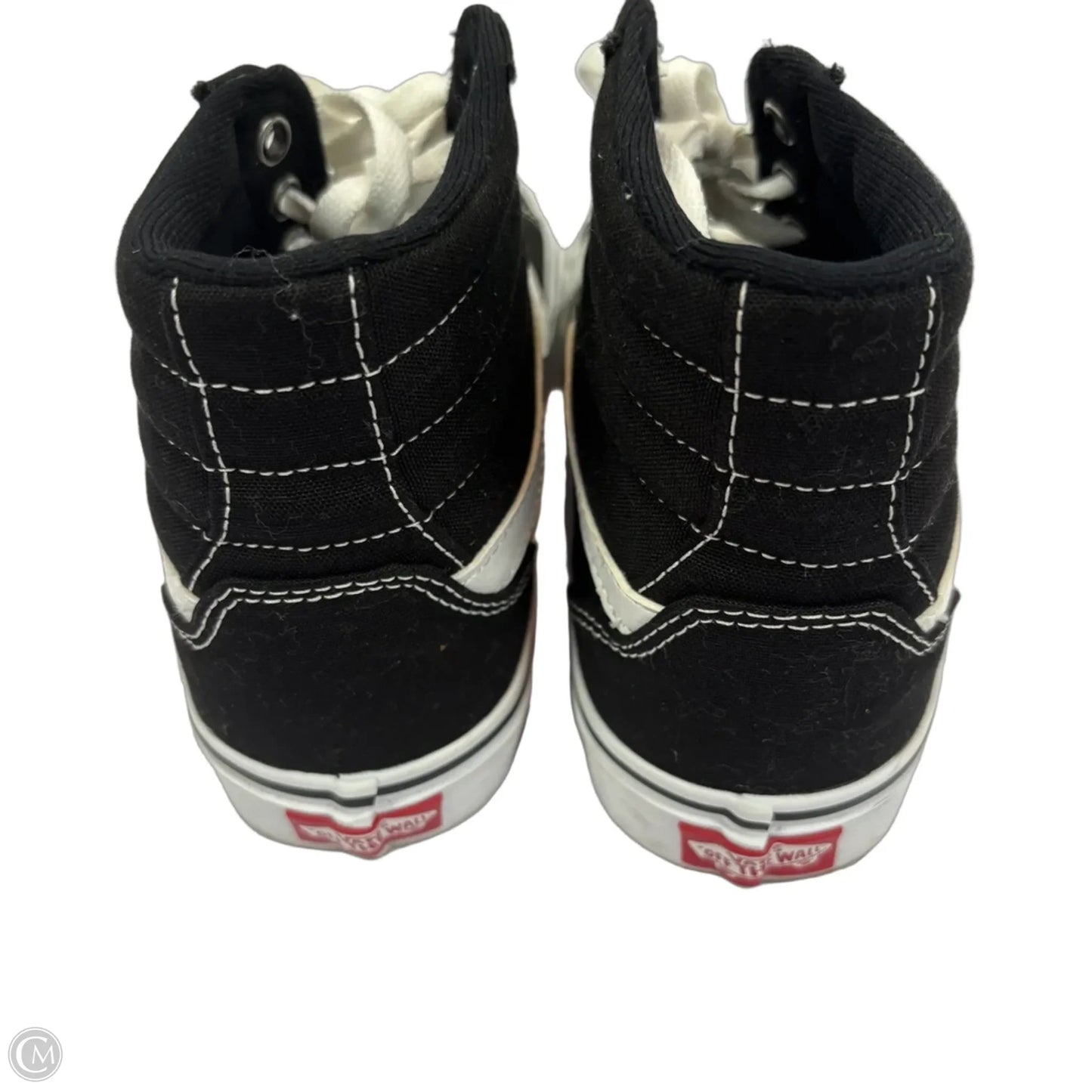 Shoes Sneakers By Vans In Black, Size: 8