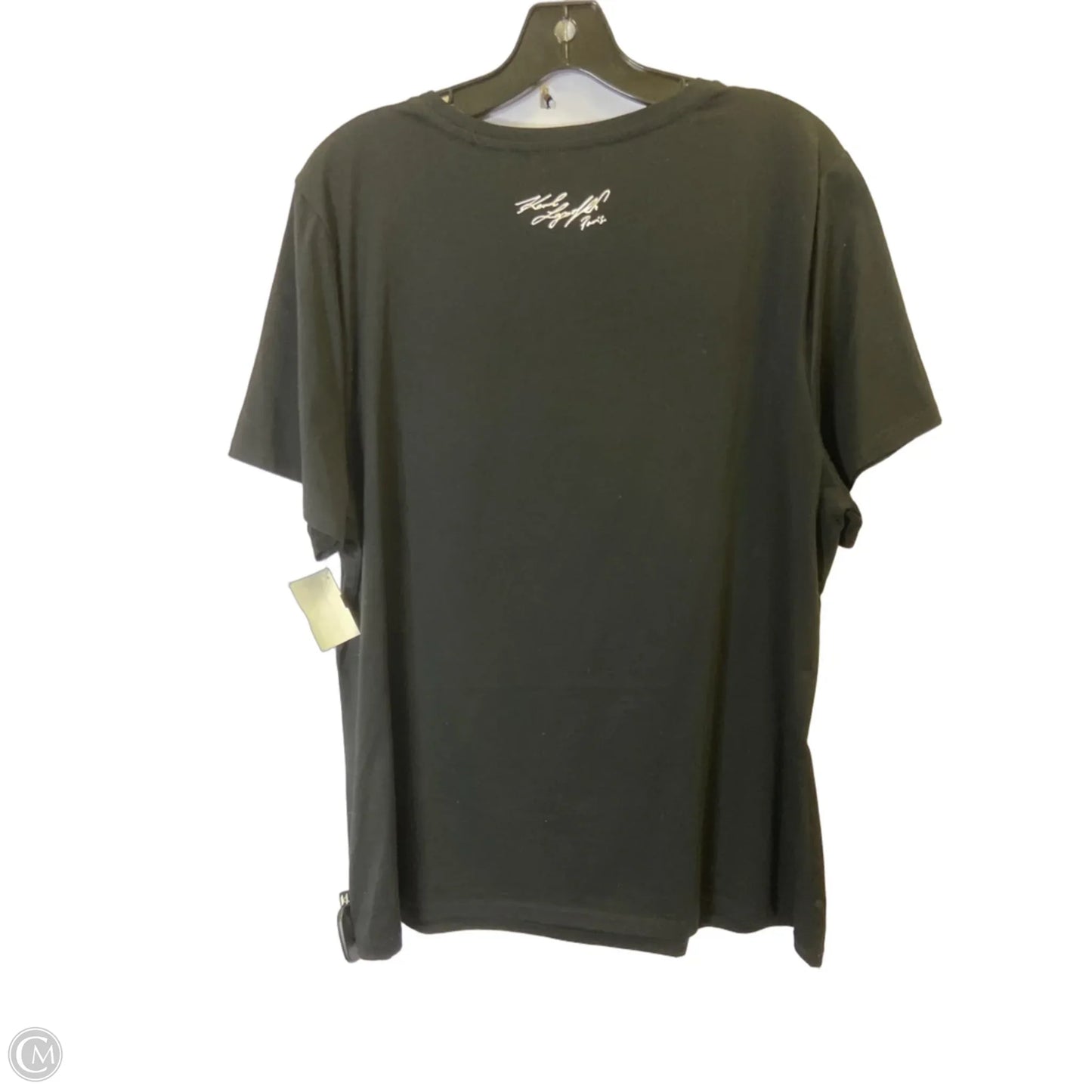 Top Short Sleeve Basic By Cmc In Black, Size: Xl