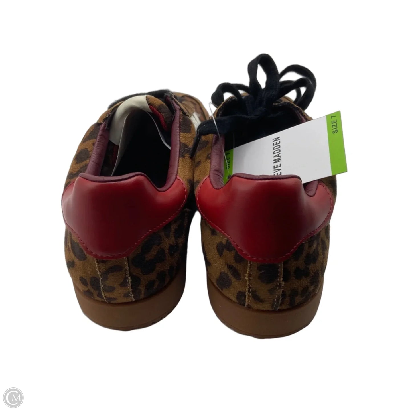 Shoes Sneakers By Steve Madden In Animal Print, Size: 7