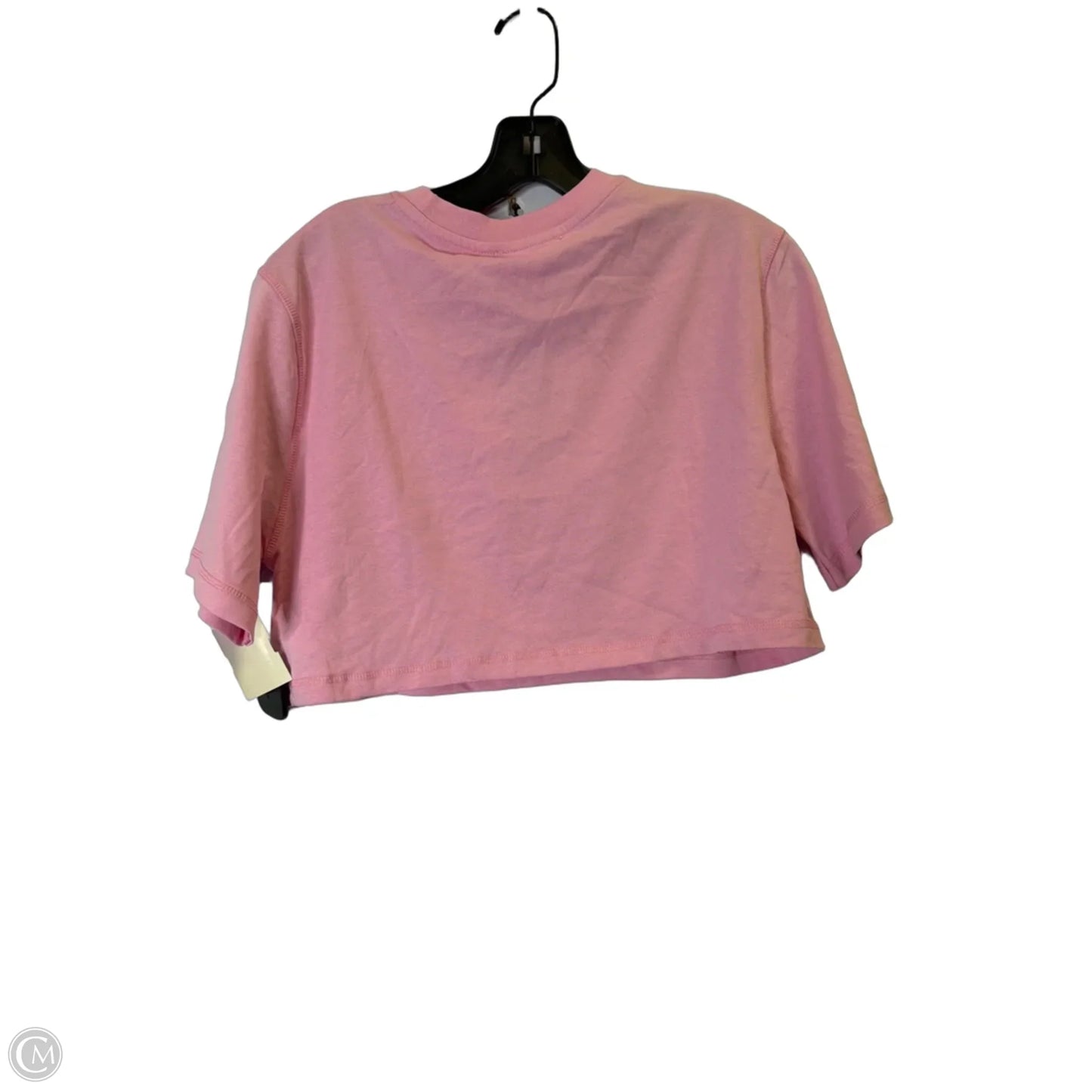Top Short Sleeve By Zara In Pink, Size: S