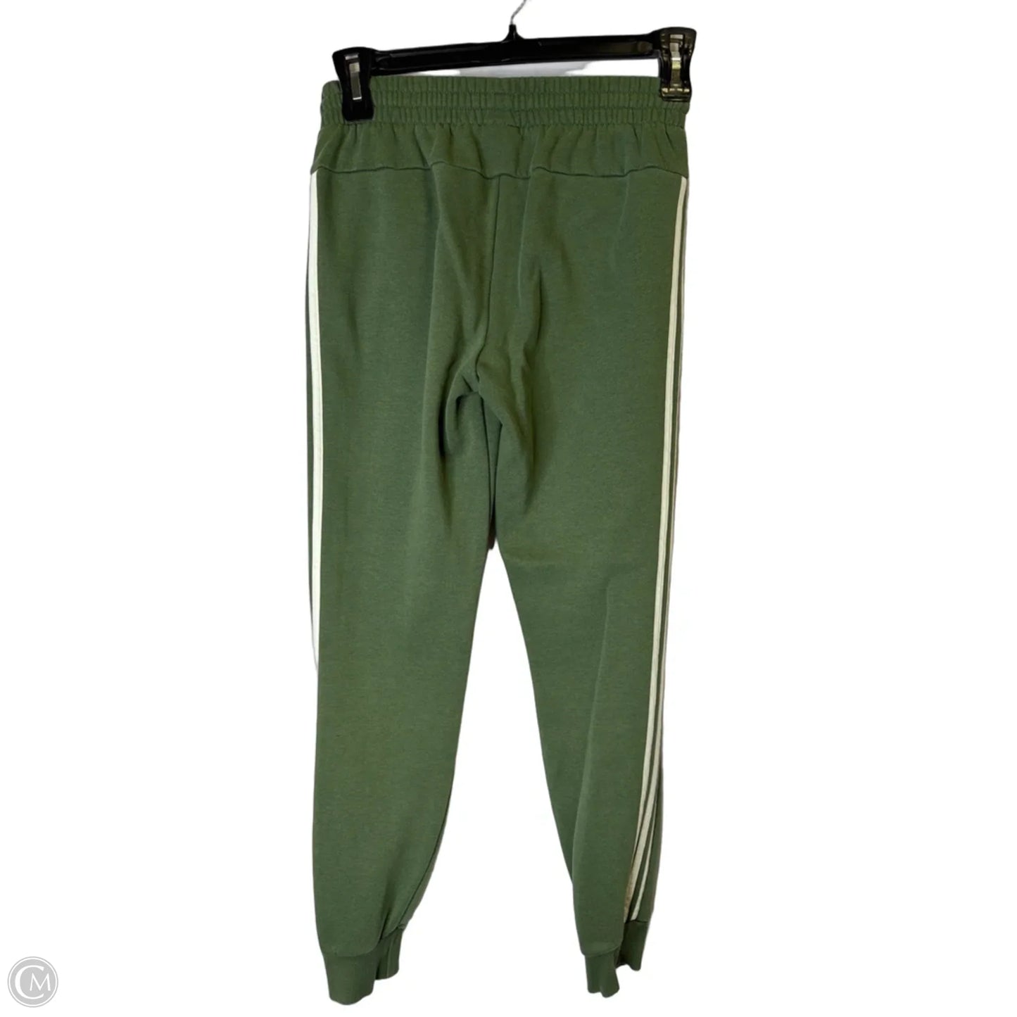 Athletic Pants By Adidas In Green, Size: S
