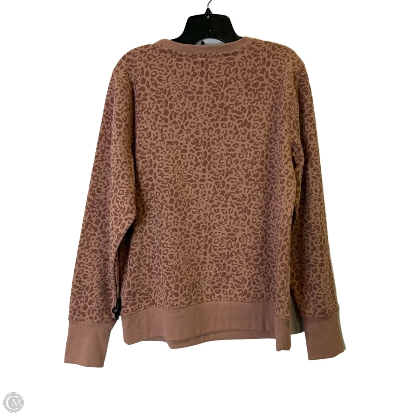 Sweatshirt Crewneck By Tek Gear In Pink, Size: L