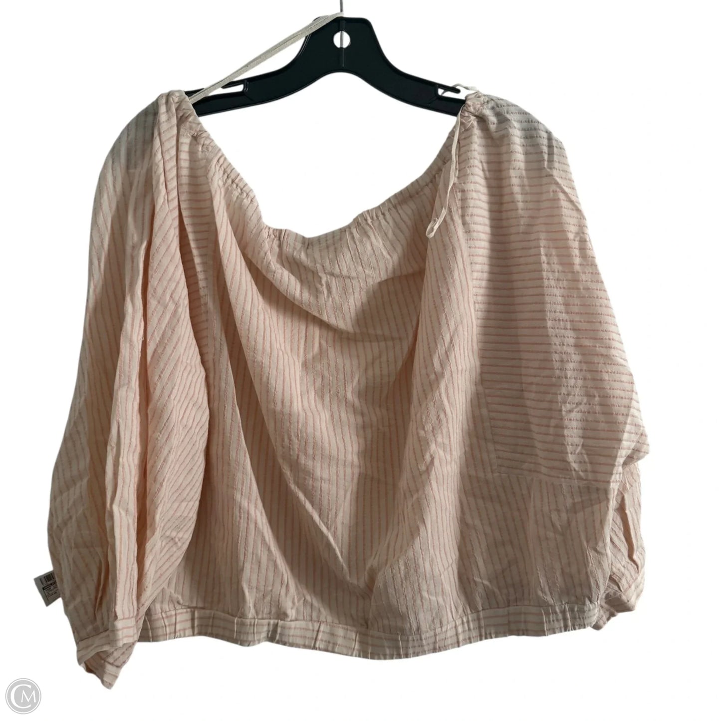 Top Long Sleeve By Holding Horses In Striped Pattern, Size: M