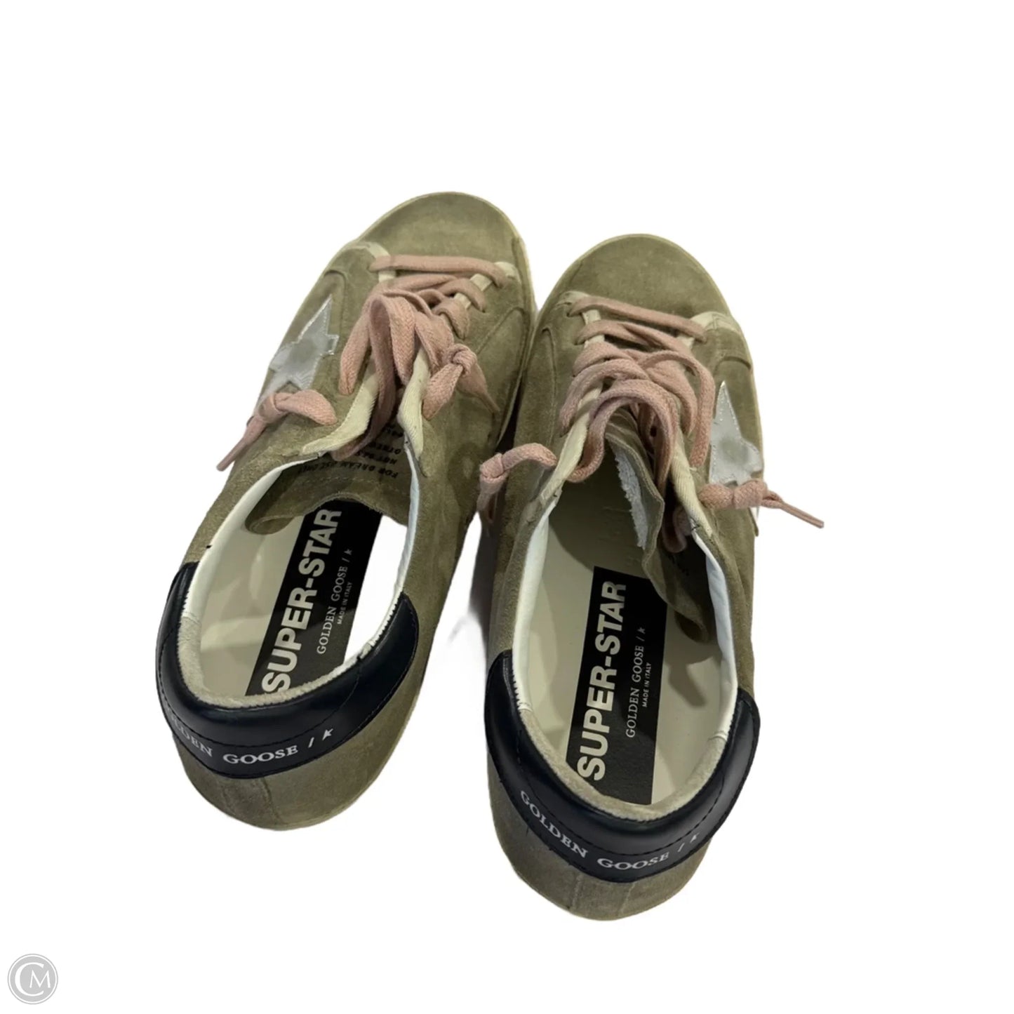 Shoes Luxury Designer By Golden Goose In Taupe, Size: 8.5
