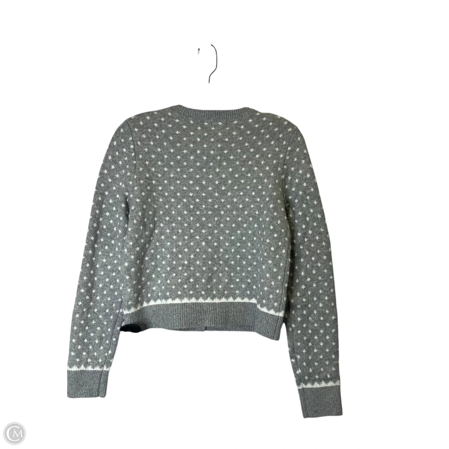 Sweater Cardigan By Old Navy In Grey, Size: M