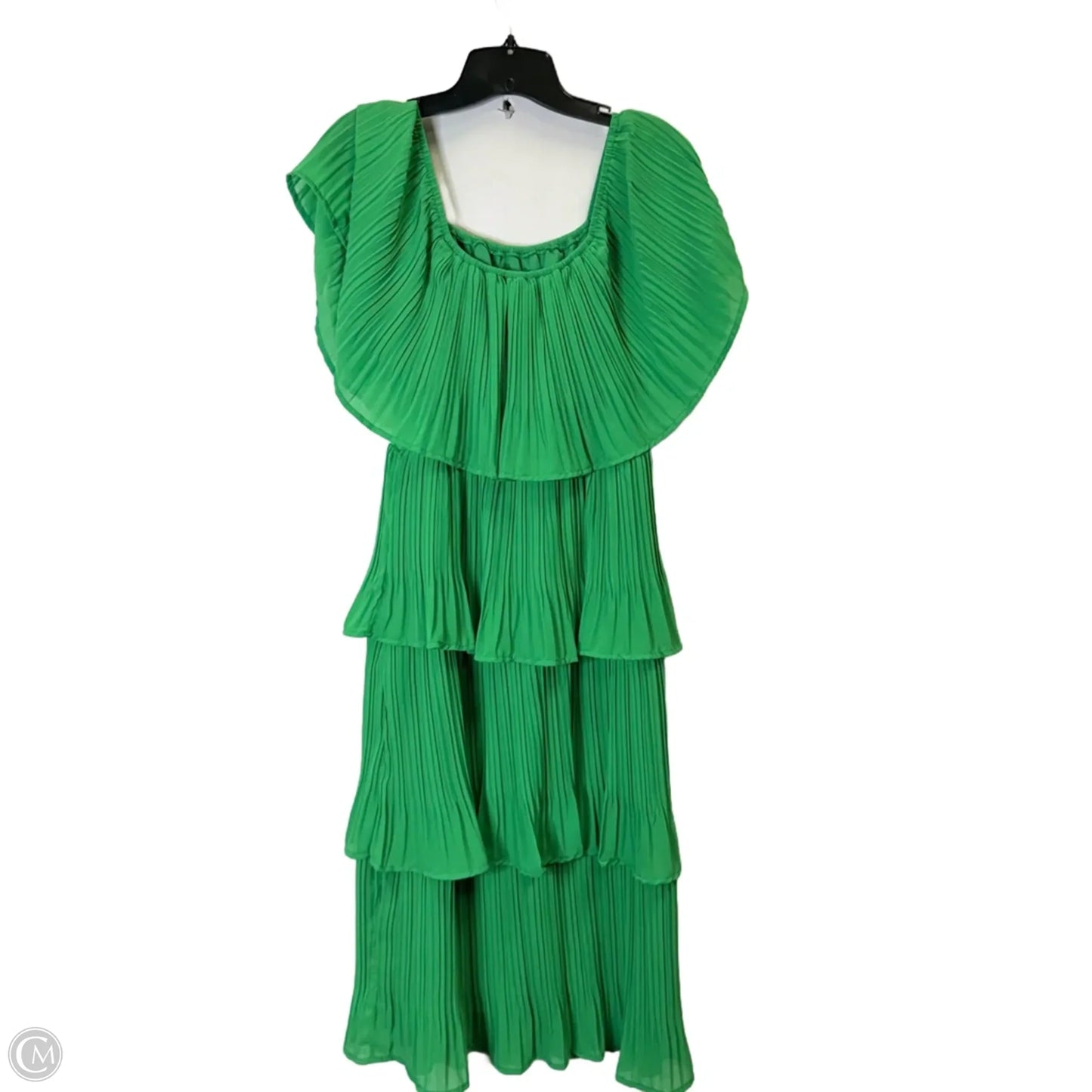Dress Party Midi By She + Sky In Green, Size: M
