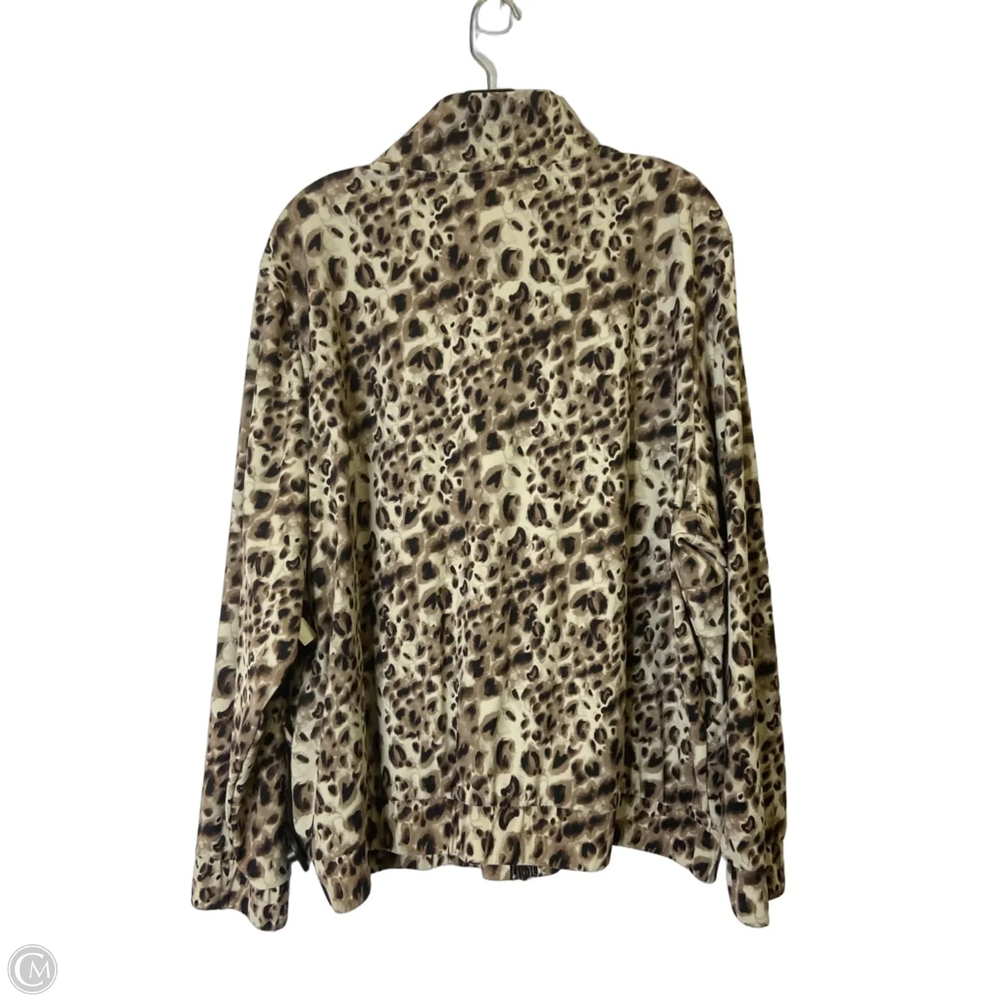 Jacket Other By Members Mark In Animal Print, Size: Xl