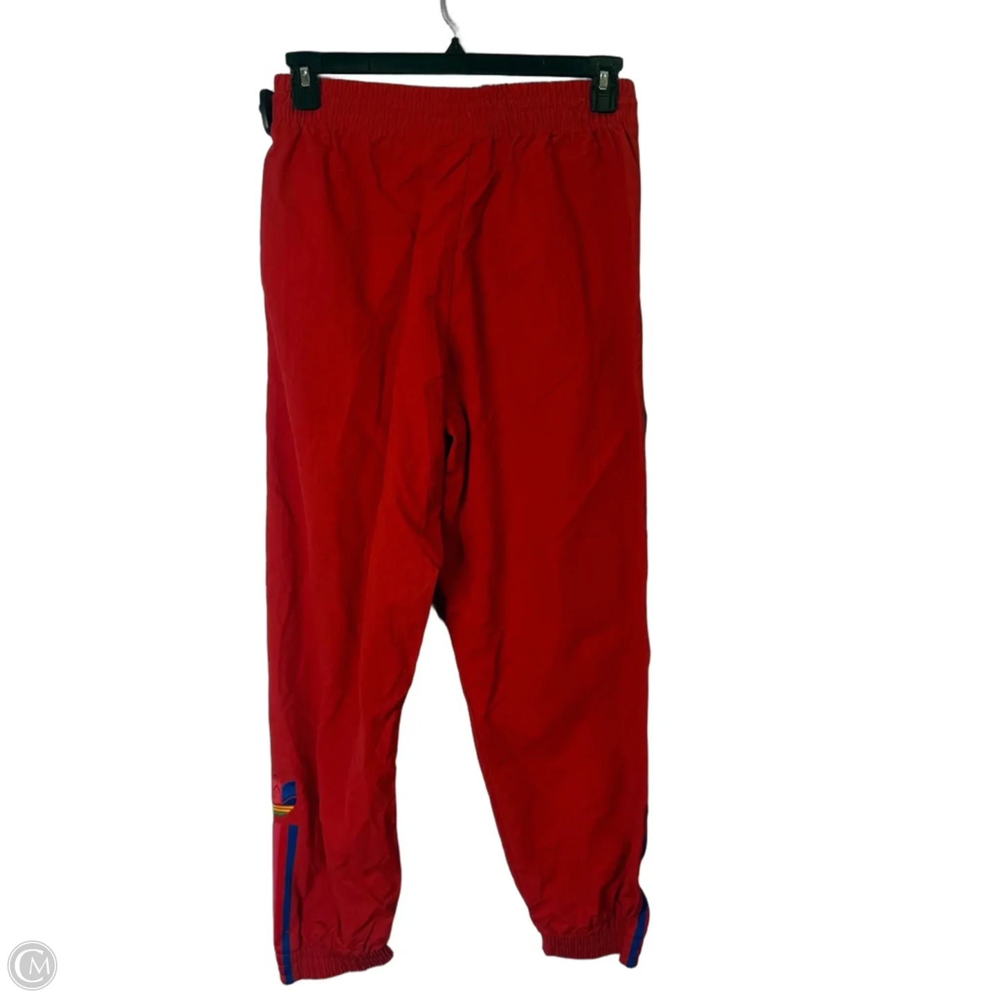 Athletic Pants By Adidas In Red, Size: M