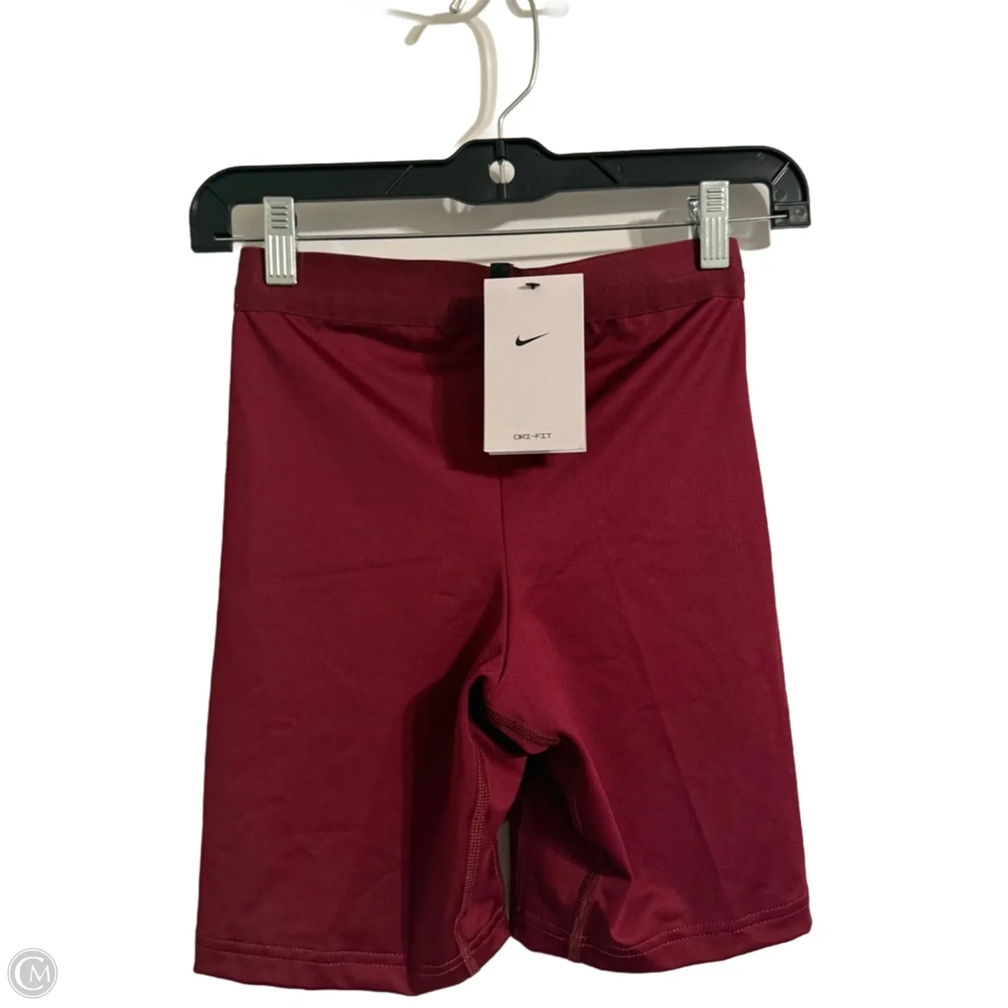 Athletic Shorts By Nike Apparel In Maroon, Size: Xs