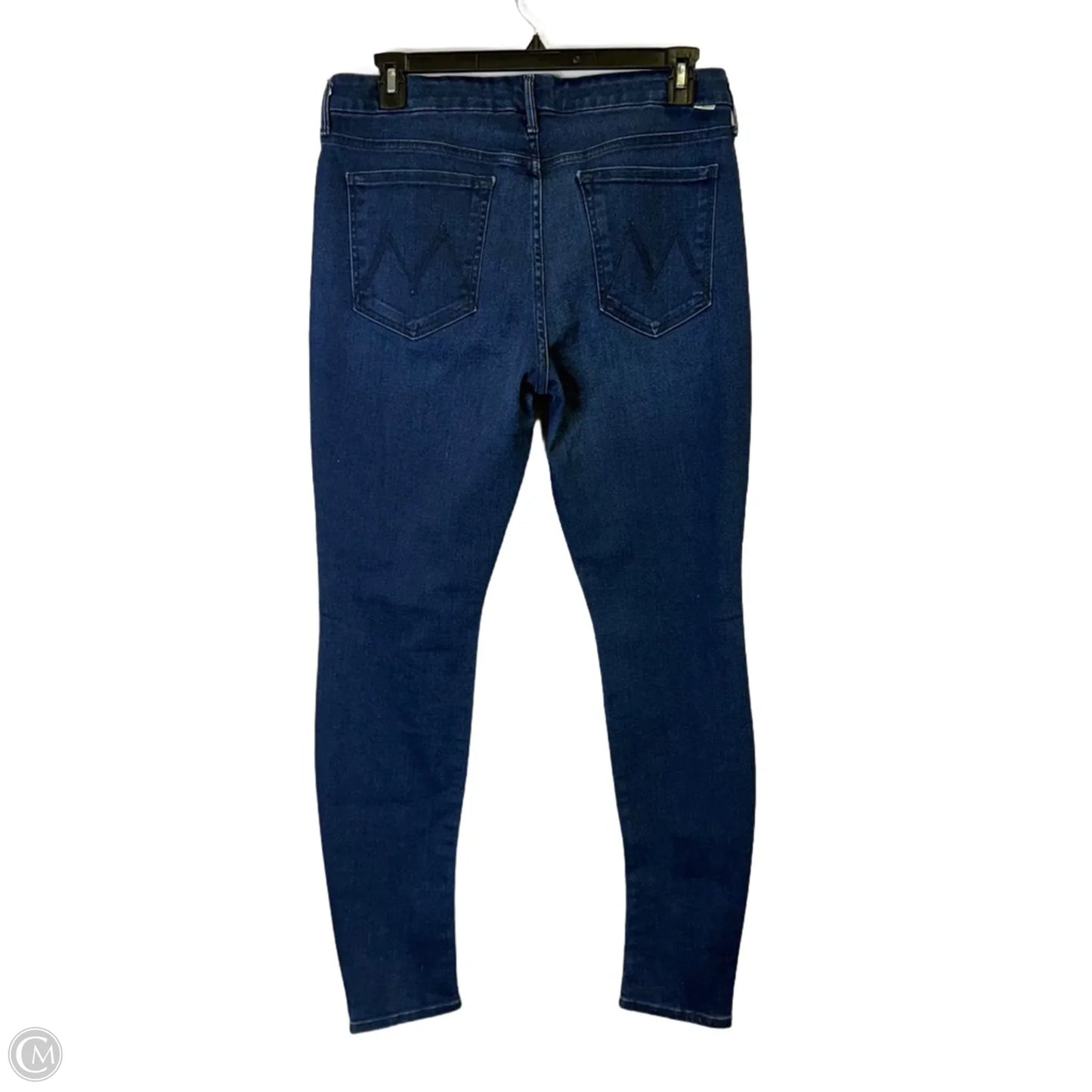 Jeans Skinny By Mother In Blue Denim, Size: 14