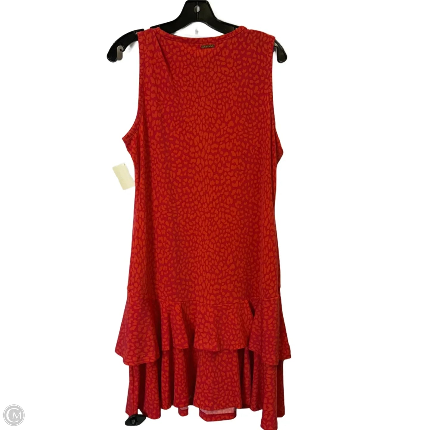 Dress Casual Midi By Cmc In Red, Size: L
