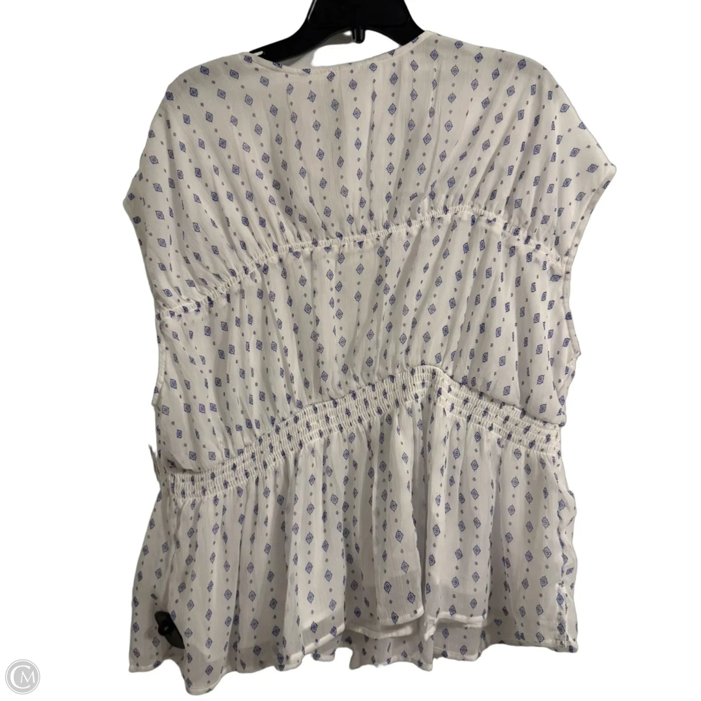 Top Sleeveless By Old Navy In White, Size: 2x