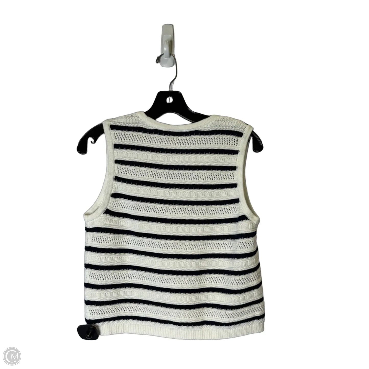 Vest Other By Loft In Striped Pattern, Size: M