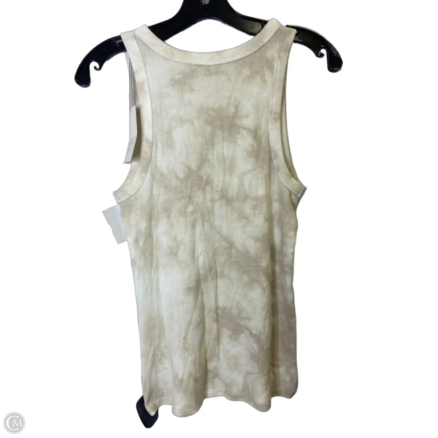 Top Sleeveless Basic By A New Day In Tie Dye Print, Size: L