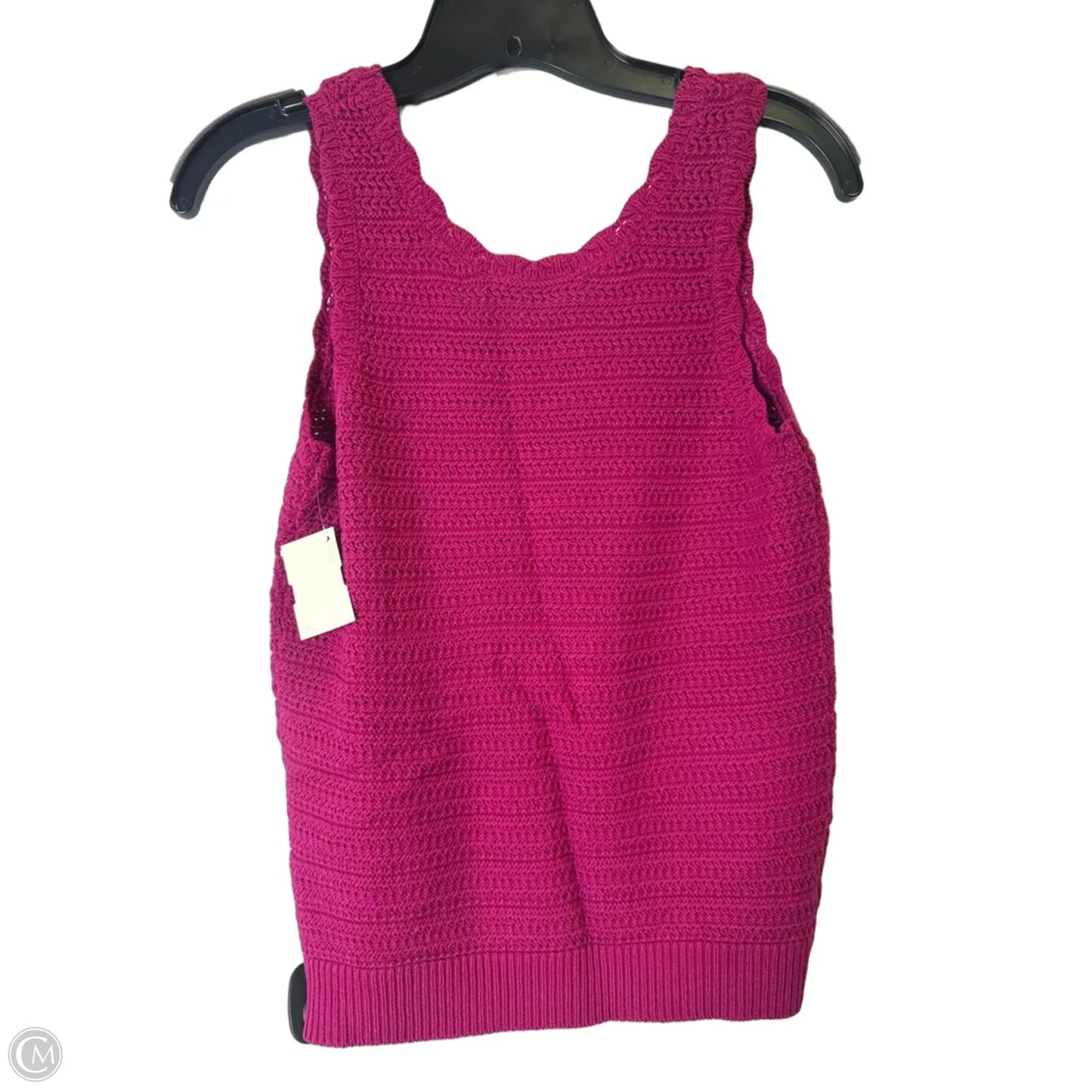 Top Sleeveless By Loft In Purple, Size: S