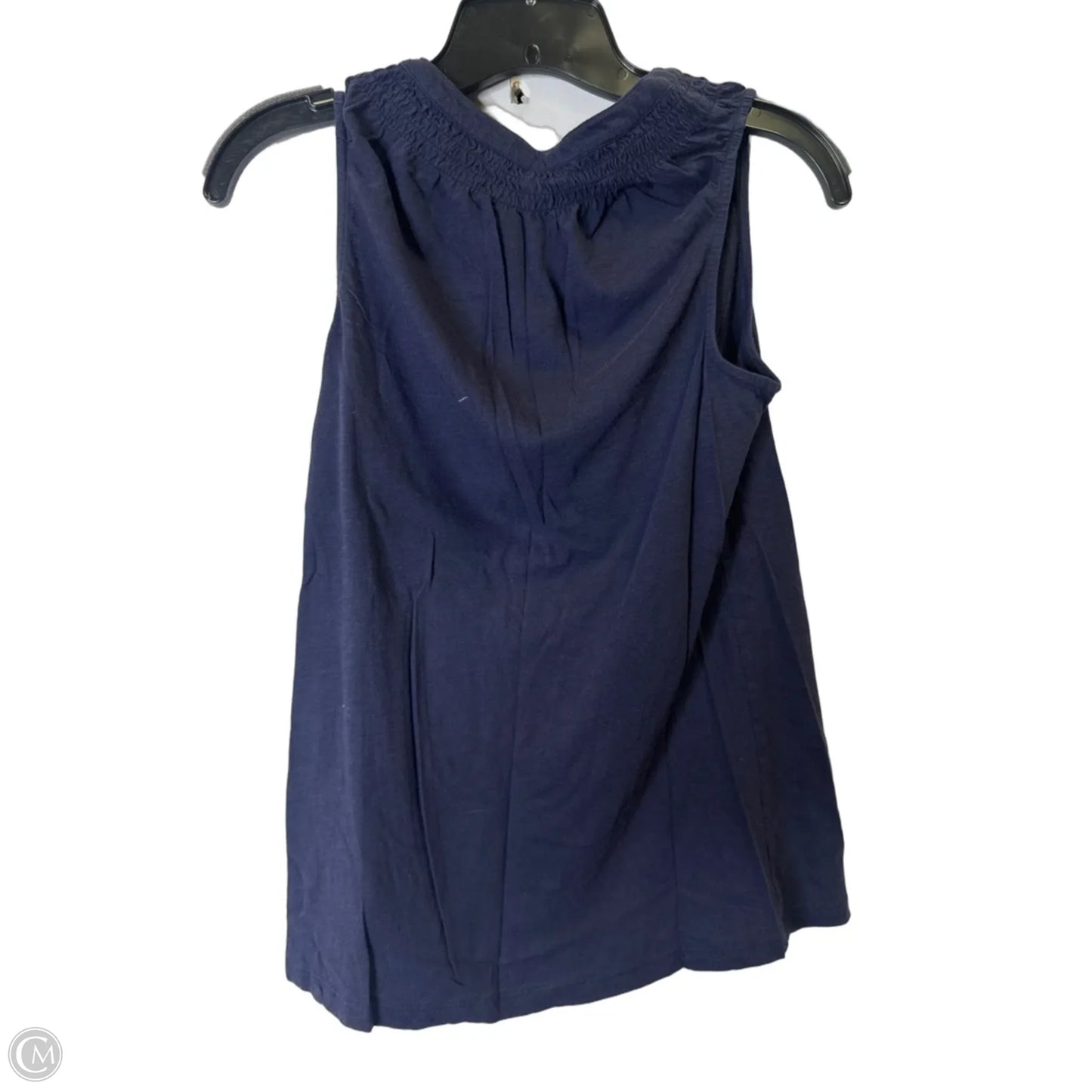Top Sleeveless By Cmb In Navy, Size: S