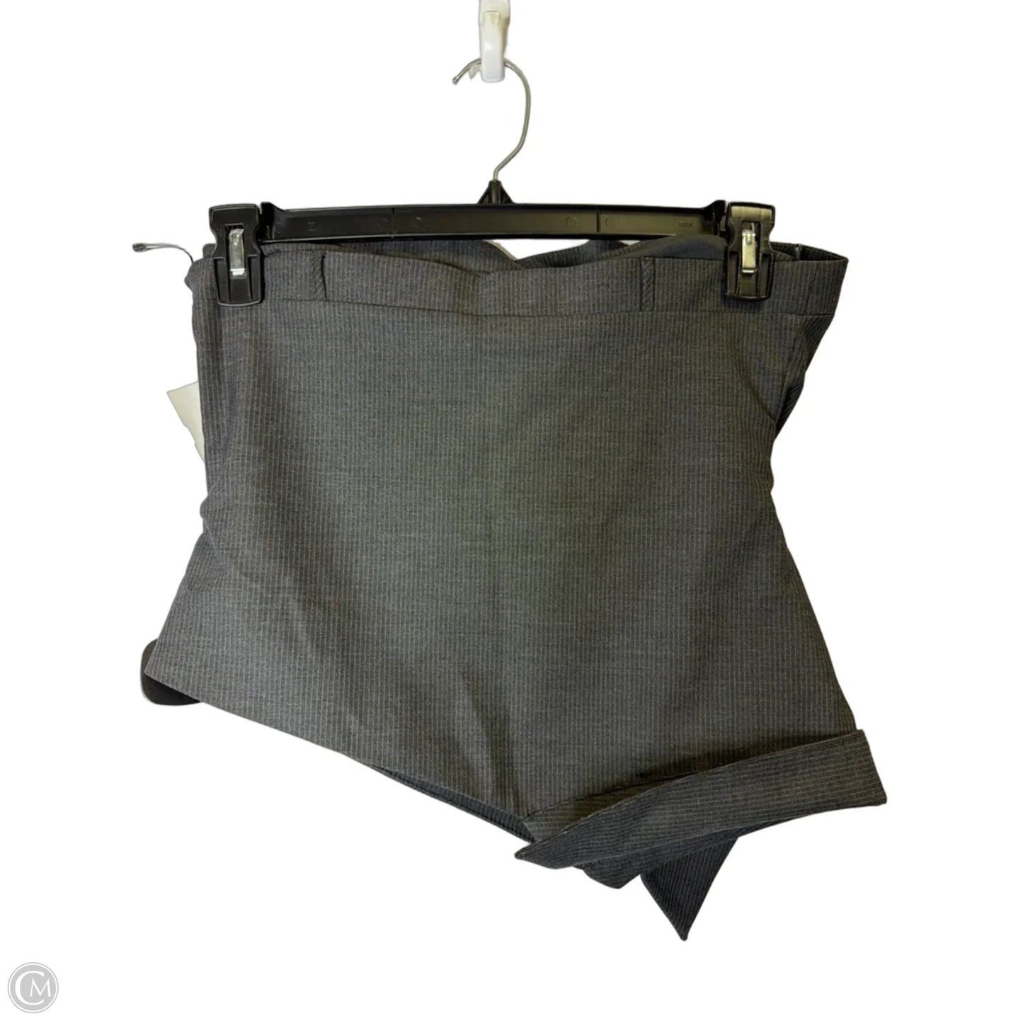Top Sleeveless By Zara In Grey, Size: L