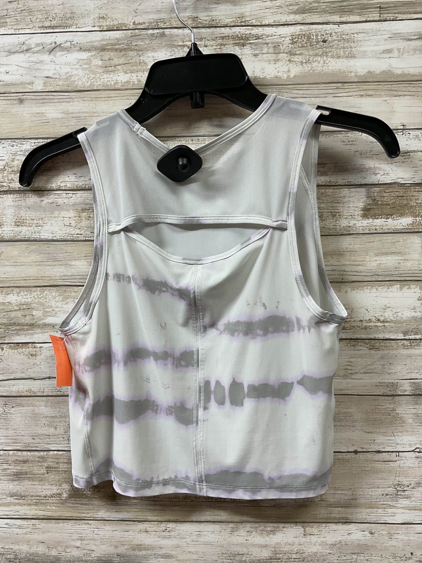 Athletic Tank Top By Lululemon In Grey & Purple