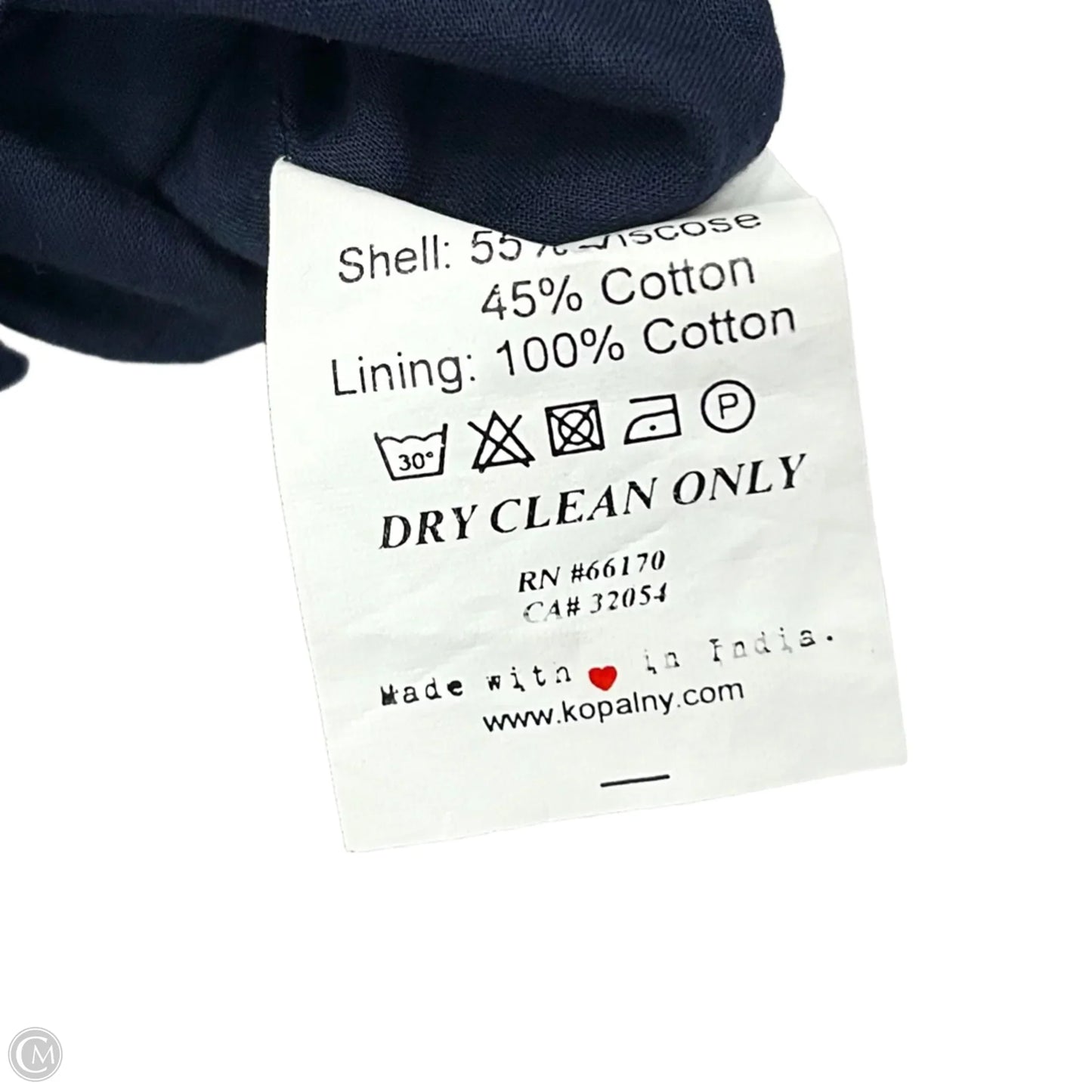 Jumpsuit By Kopal In Blue & White, Size: M