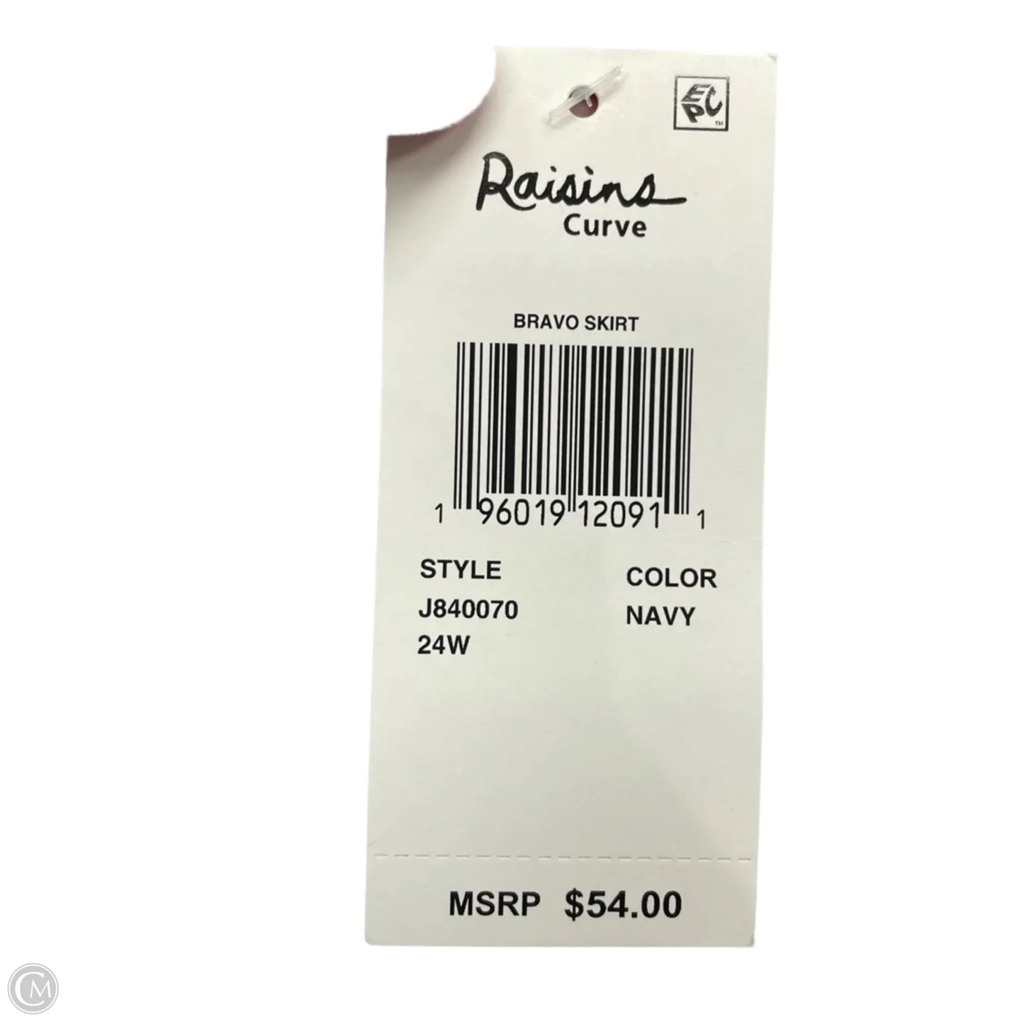 Swimsuit Bottom By Clothes Mentor In Navy, Size: 3x