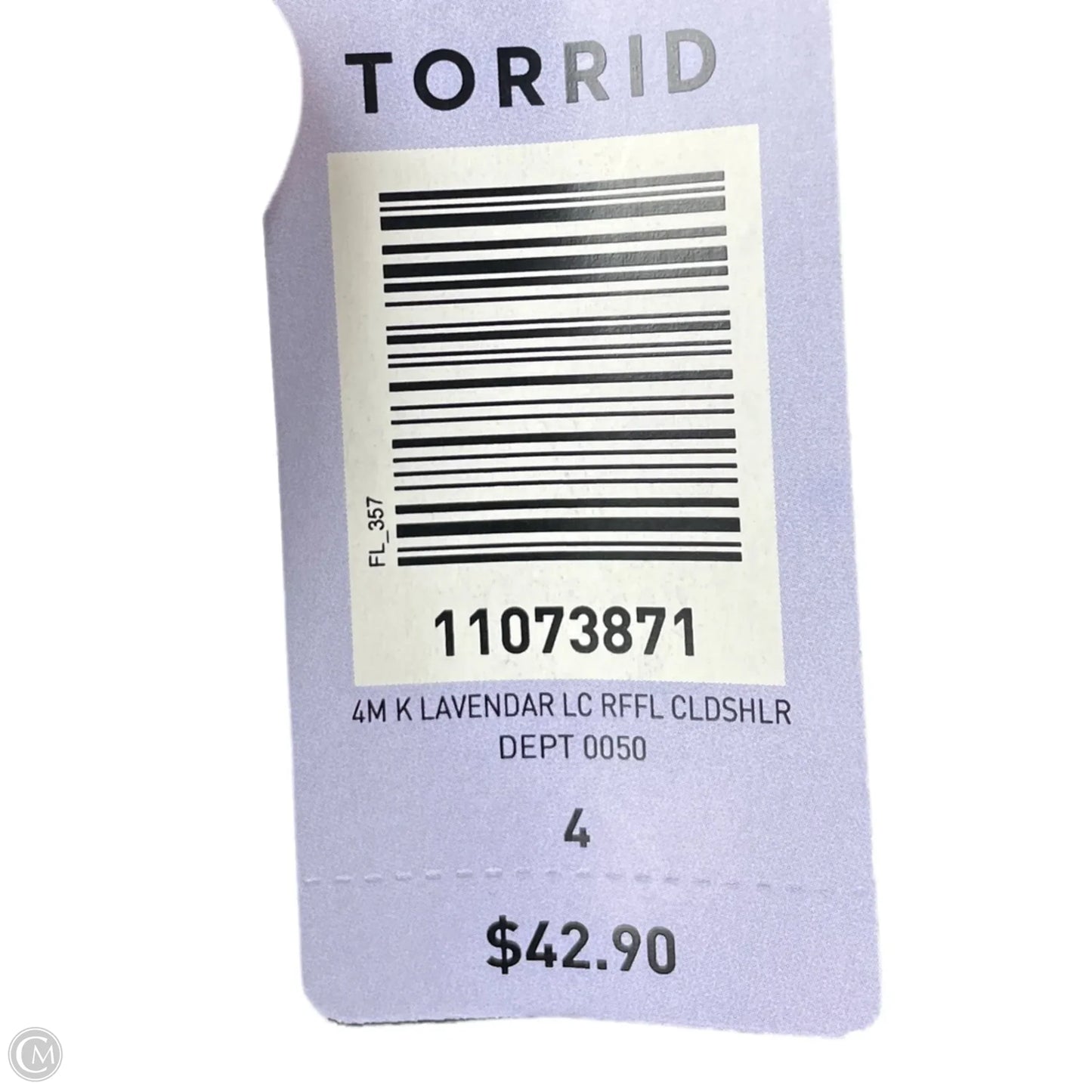 Top Sleeveless By Torrid In Purple, Size: 4x