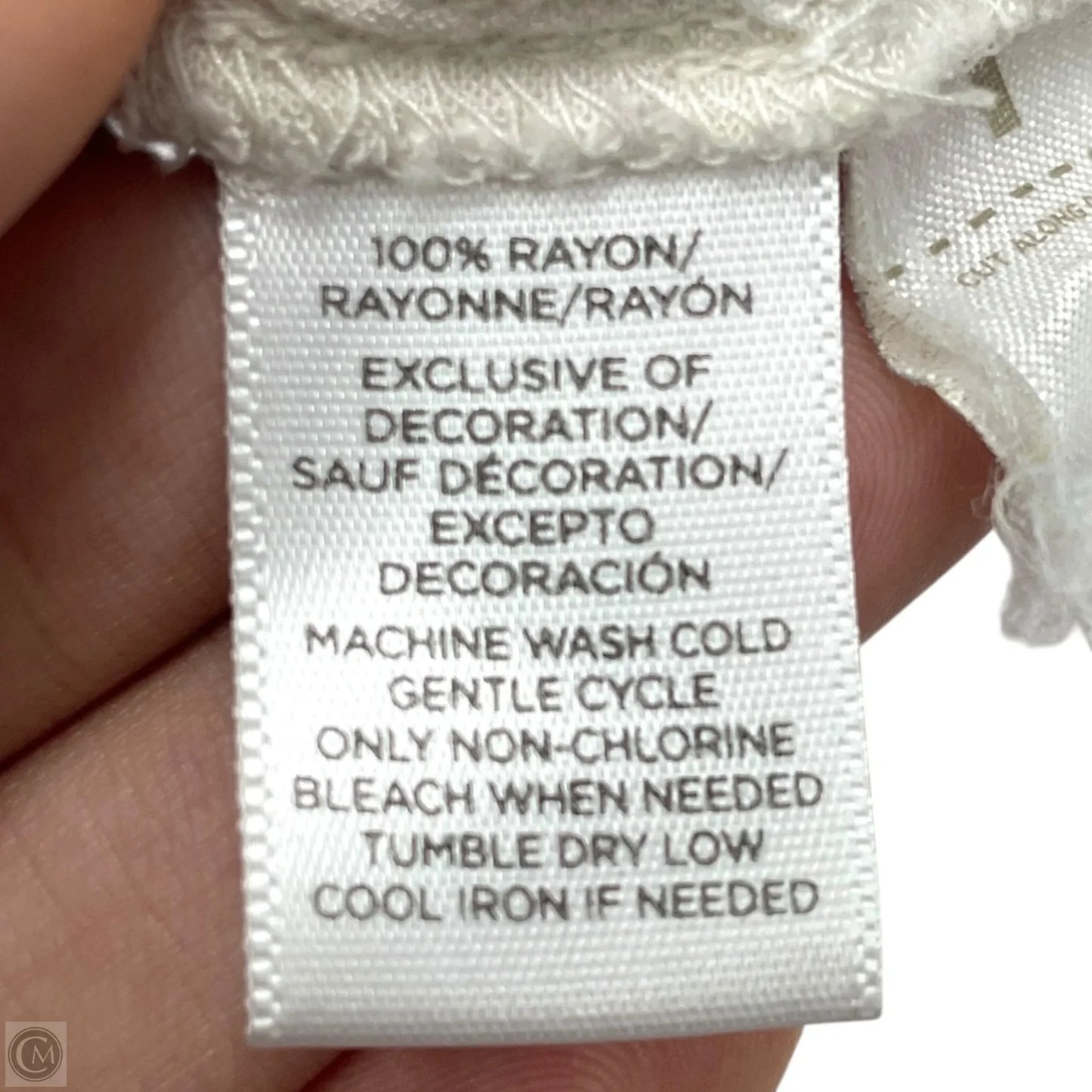 Cardigan By Lou And Grey In Cream & Green, Size: L