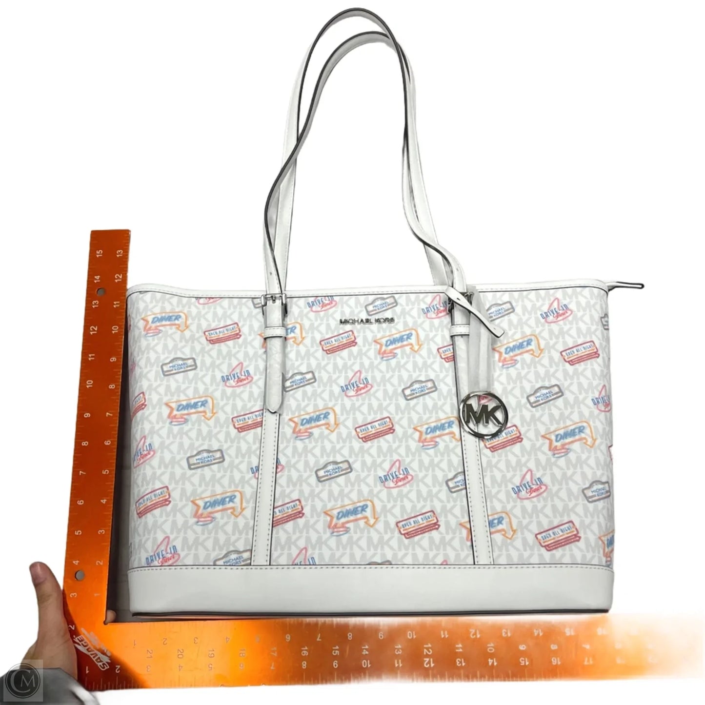 Handbag Designer By Michael Kors, Size: Large