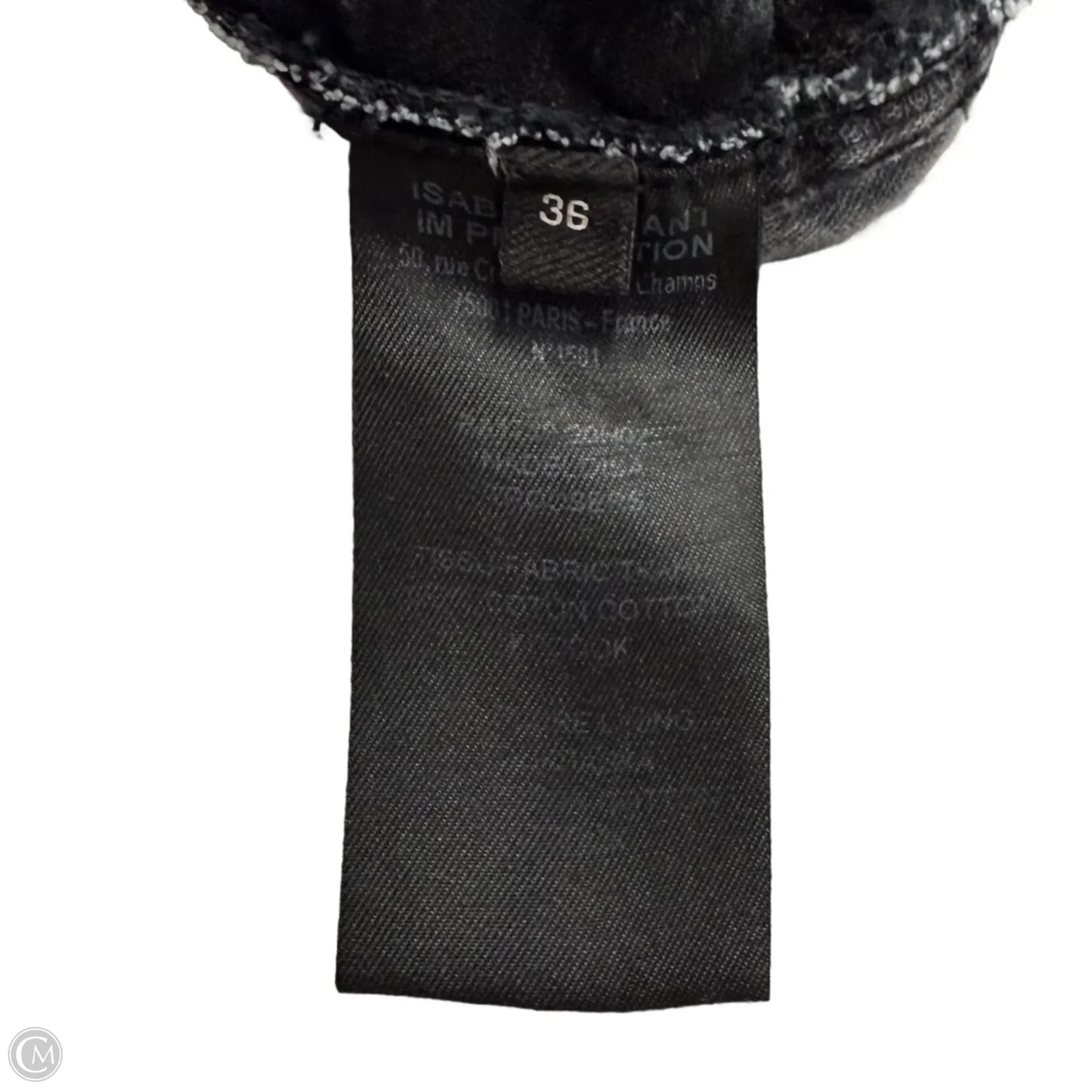 Jeans Designer By Isabel Marant In Black Denim, Size: 2
