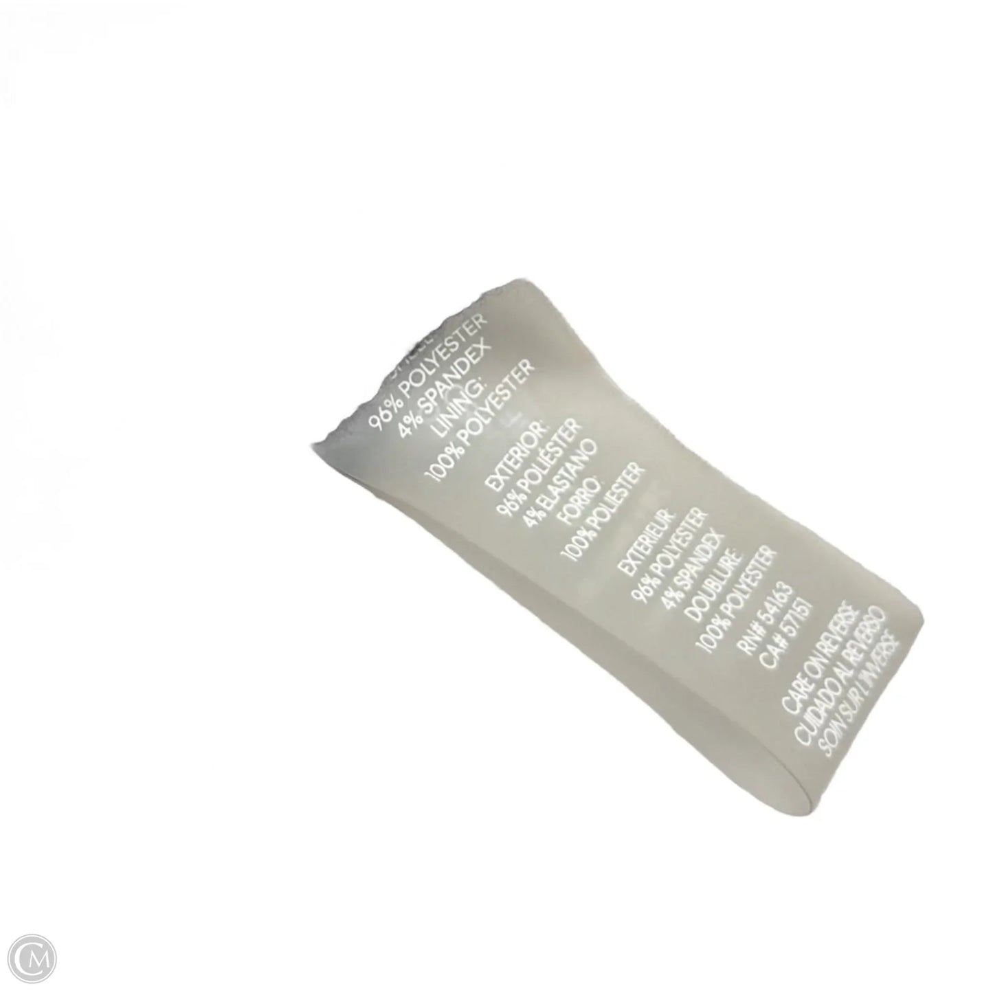 Dress Designer By Karl Lagerfeld In Black & White, Size: L